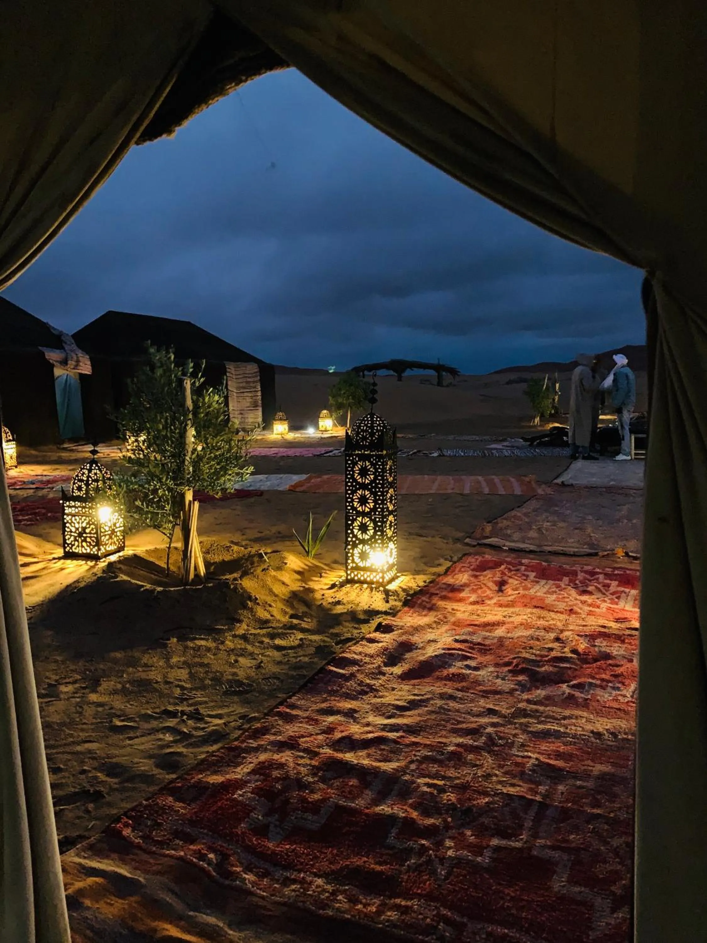 flat iron in Sahara wellness camp