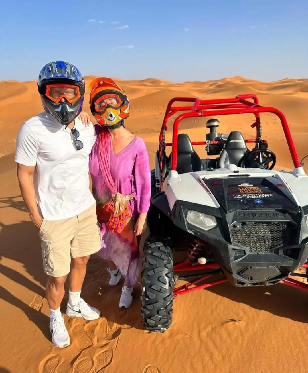 People in Sahara wellness camp