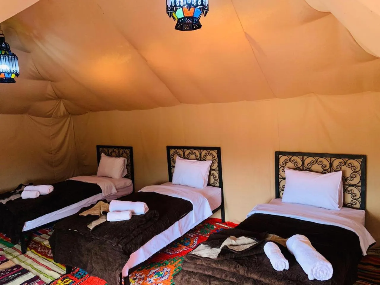 Property building, Bed in Sahara wellness camp