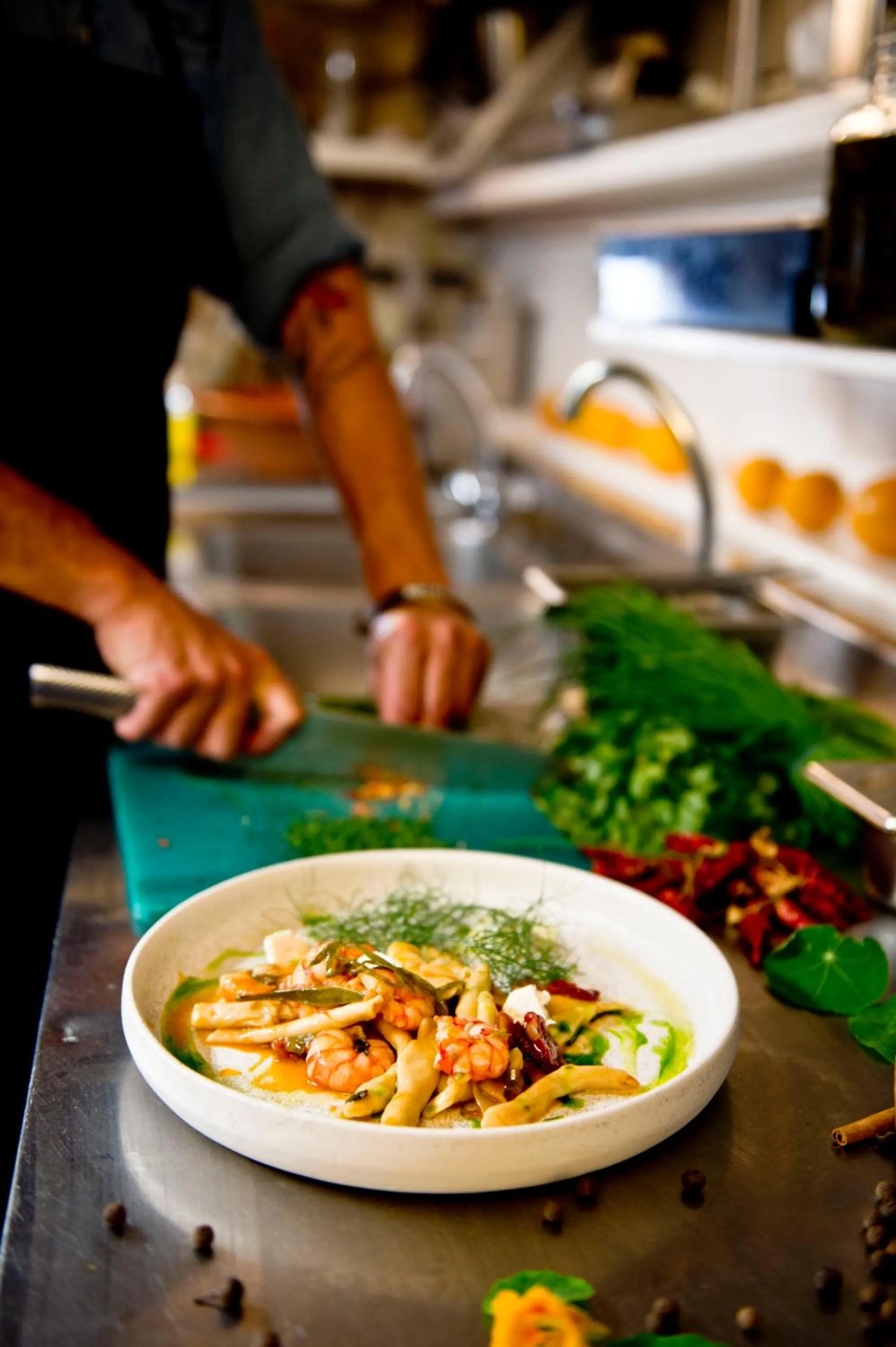 Food in Pirgos Mavromichali