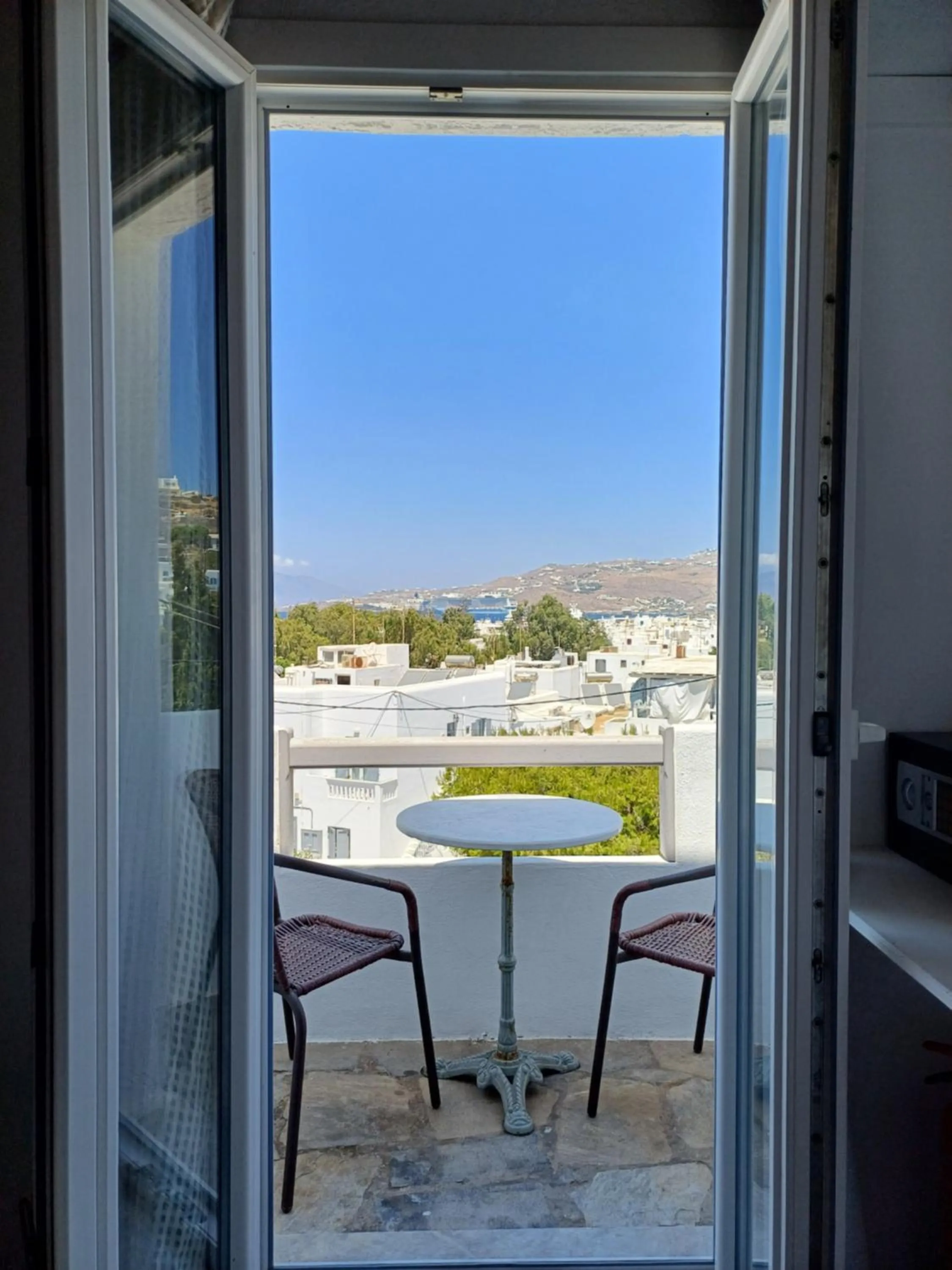 View (from property/room) in Manos Rooms