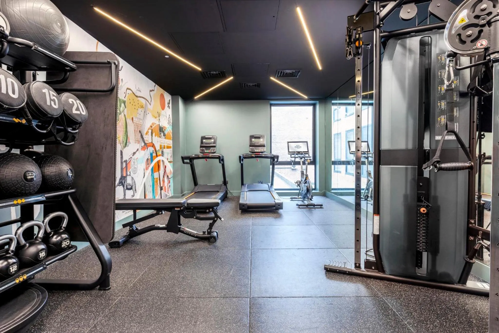 Fitness centre/facilities in Hotel Indigo Newcastle by IHG
