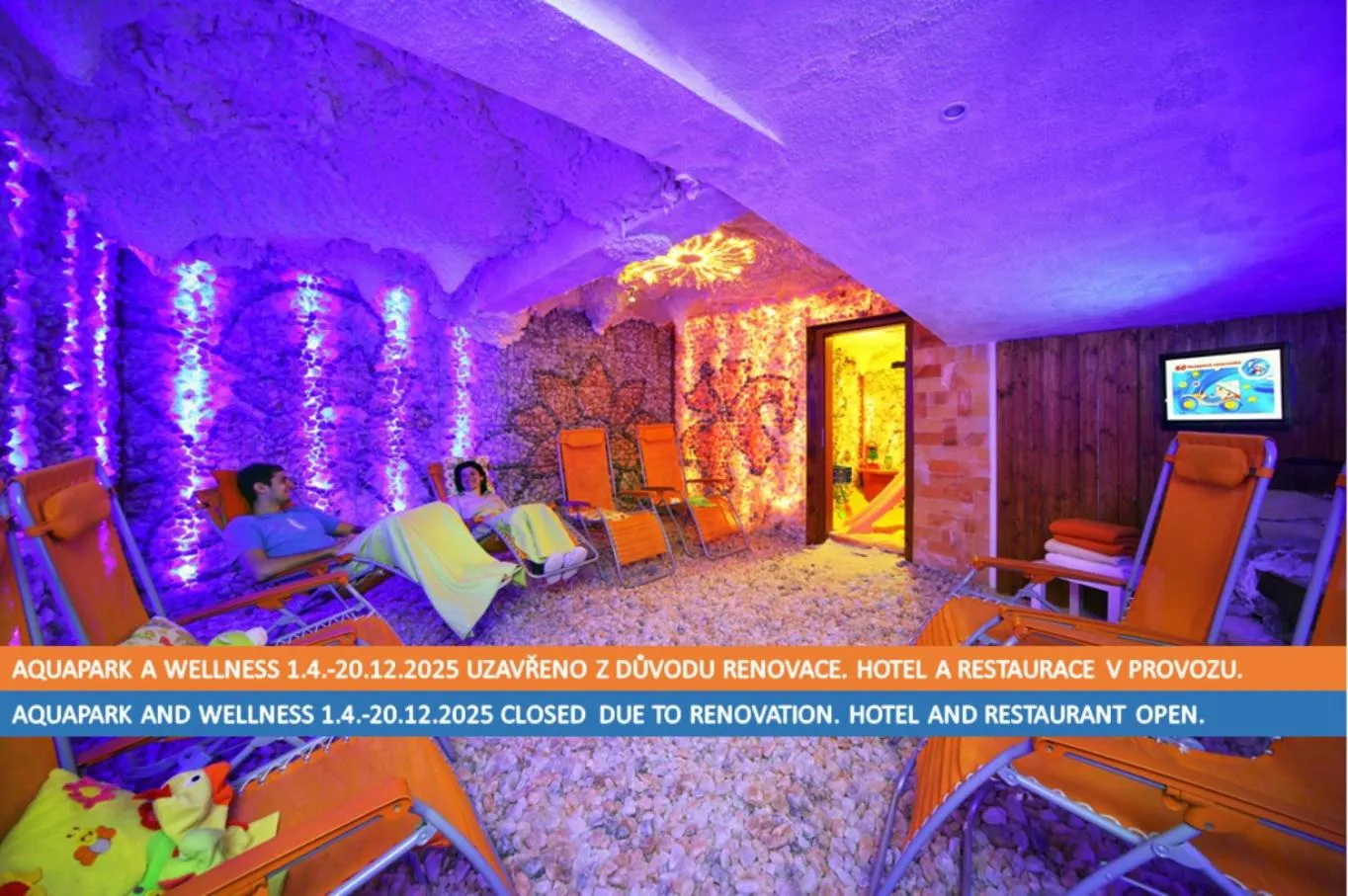 Spa and wellness centre/facilities in Aqua Park Špindlerův Mlýn