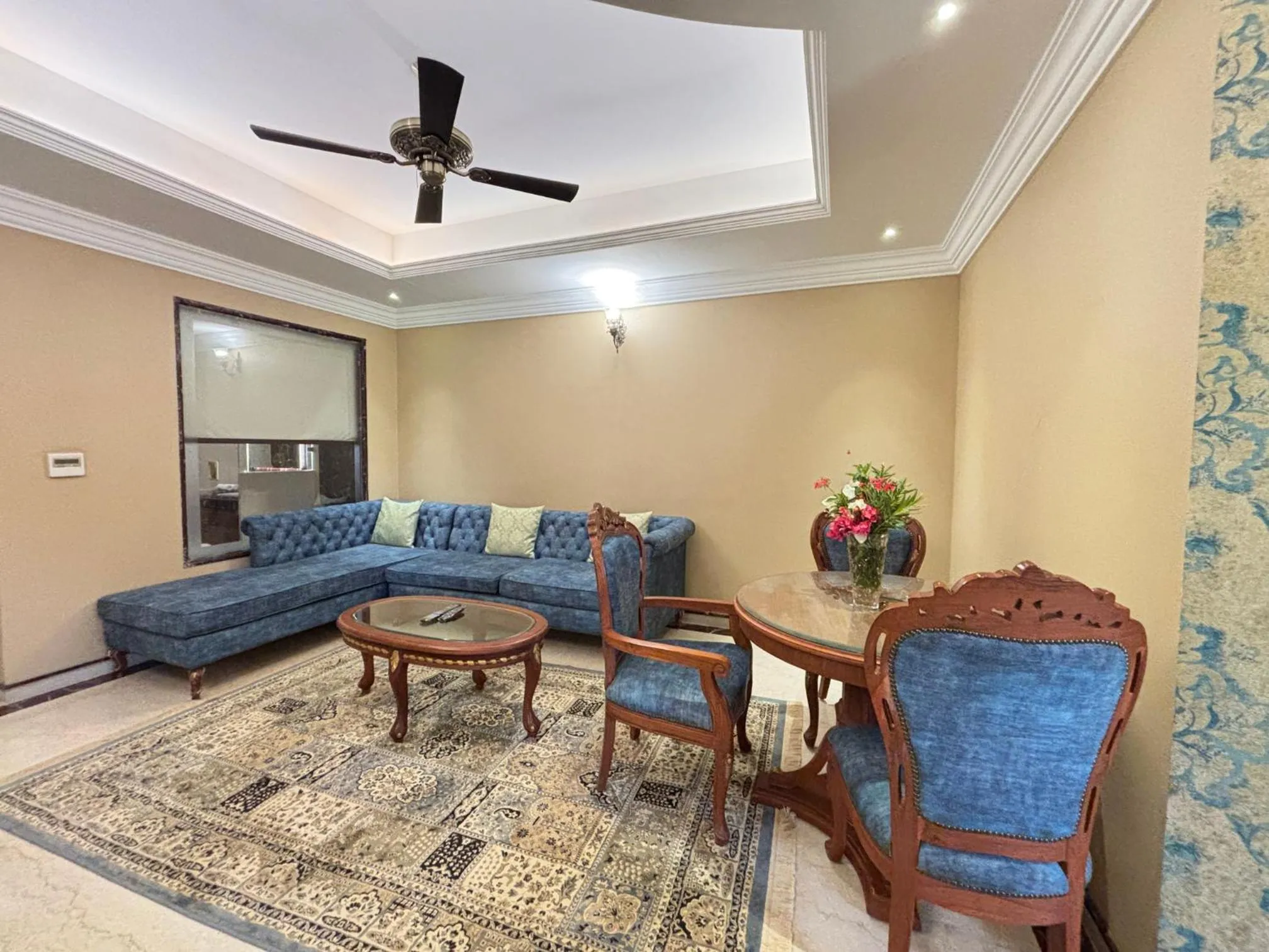 Living room in Fort Rajwada,Jaisalmer