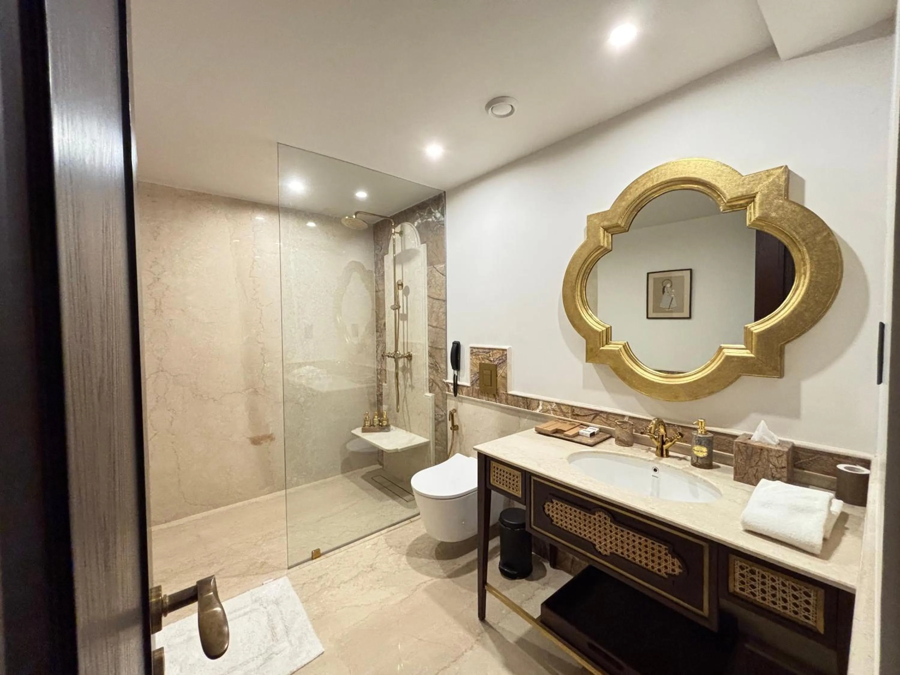 Bathroom in Fort Rajwada,Jaisalmer