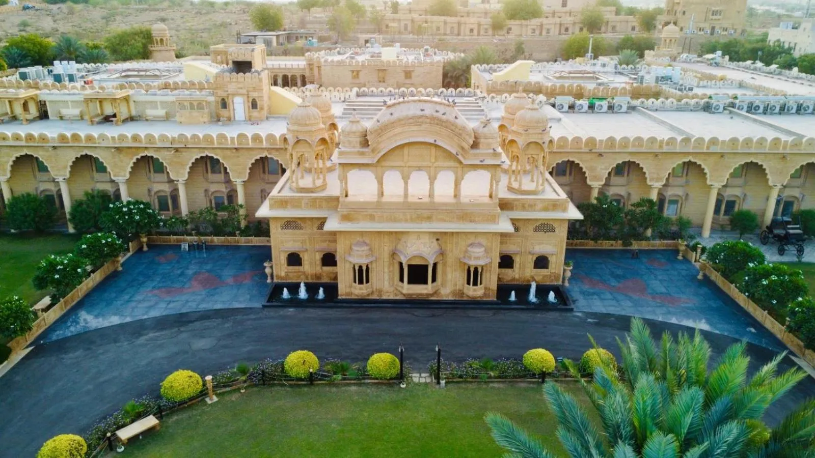 Facade/entrance in Fort Rajwada,Jaisalmer