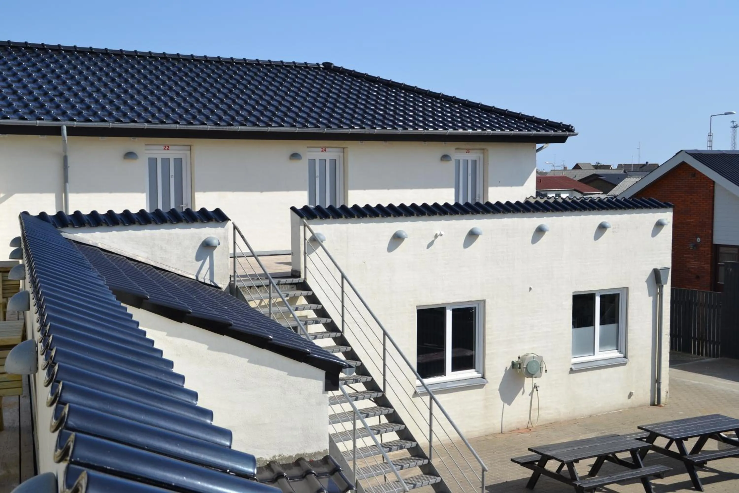 Balcony/Terrace in Thyborøn Hotel