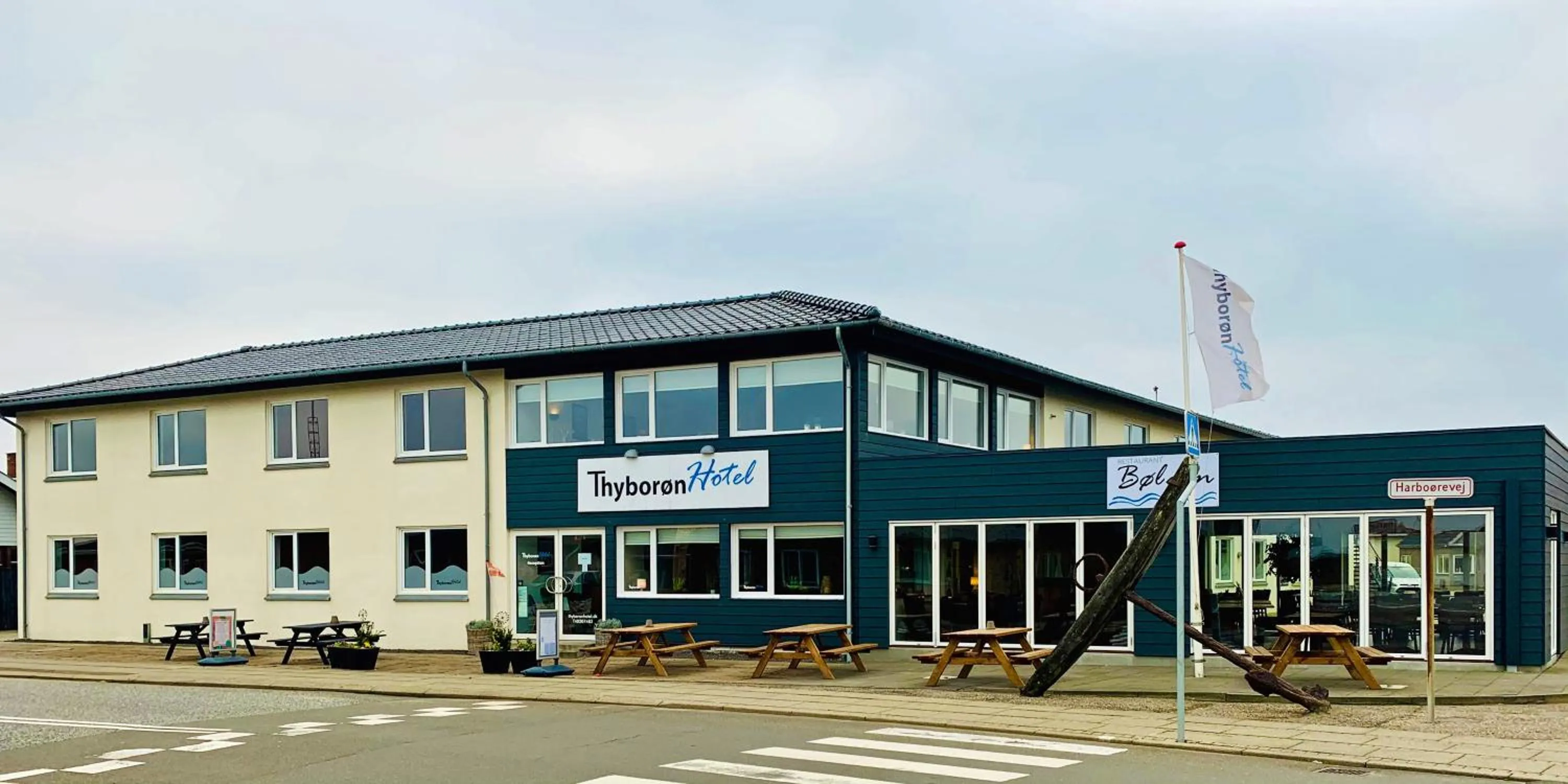 Property building in Thyborøn Hotel