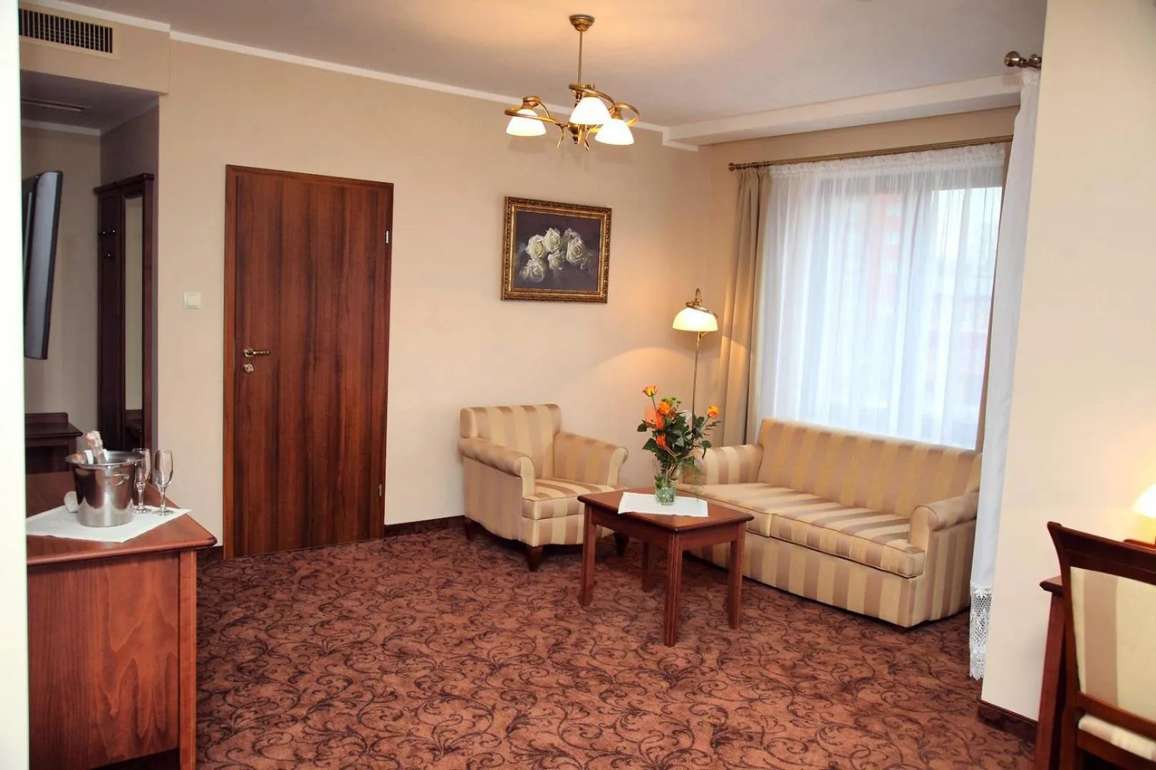 Seating area in Hotel Pod Kluką