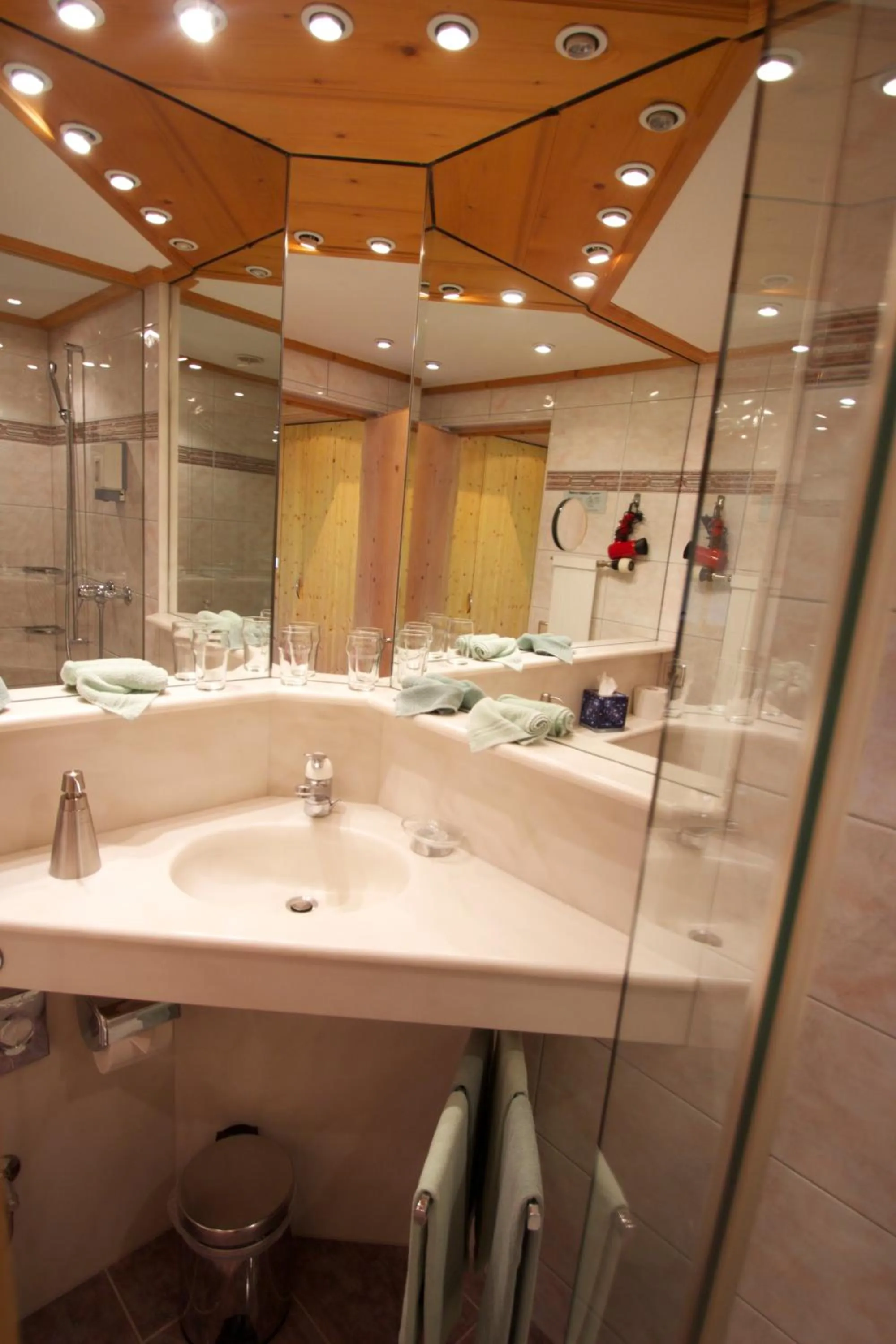 Bathroom in Hotel Gspan