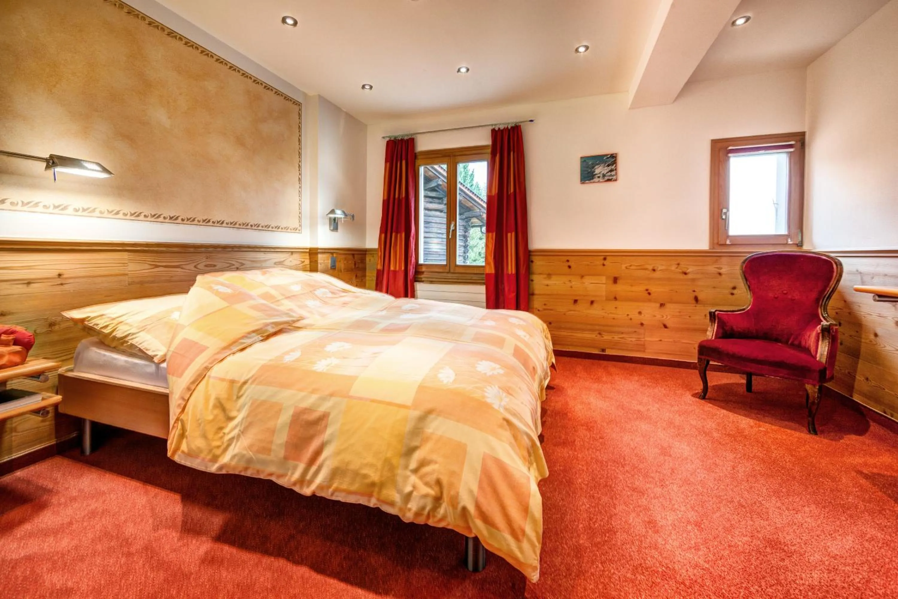 Photo of the whole room, Bed in Hotel Gspan