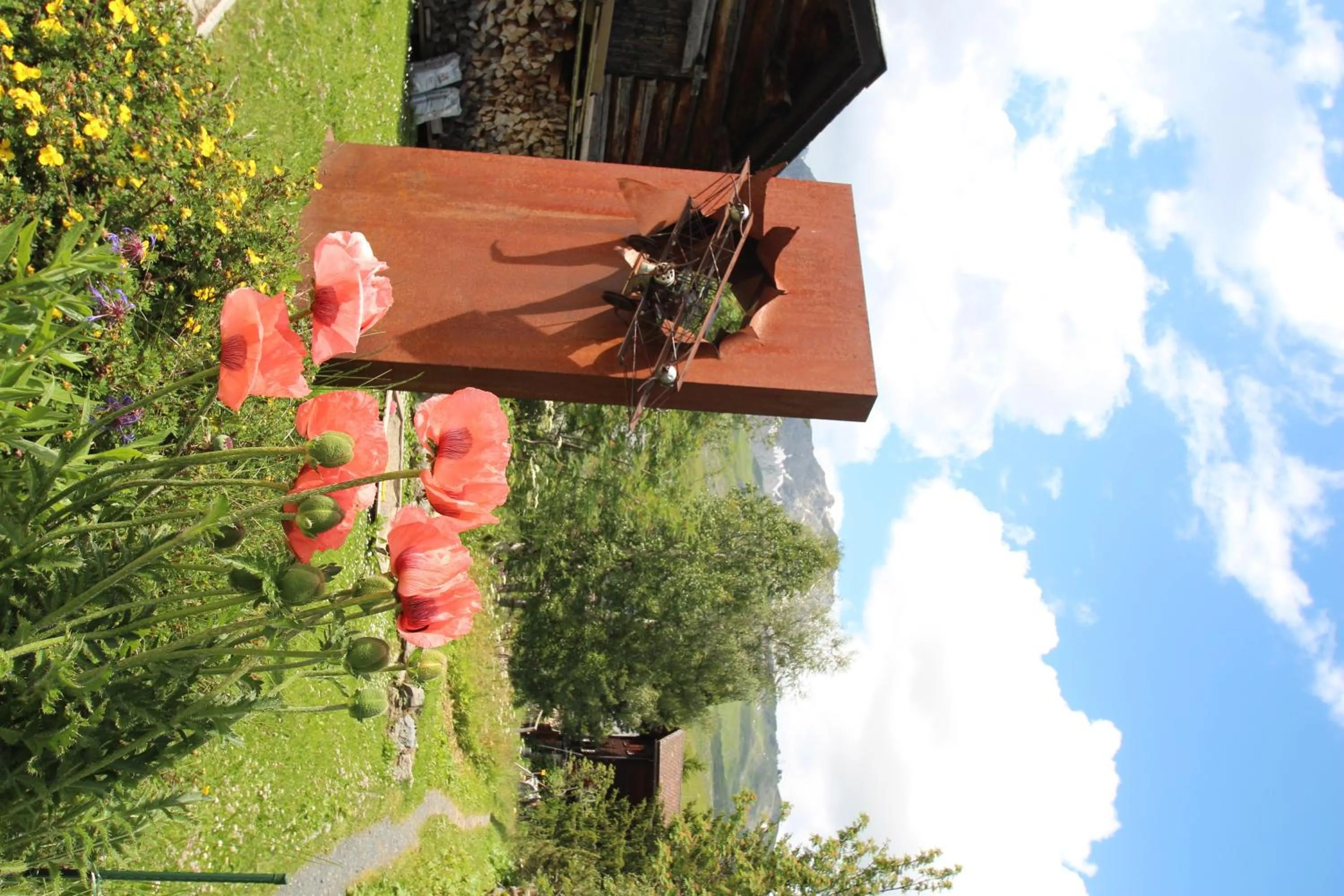 Decorative detail in Hotel Gspan