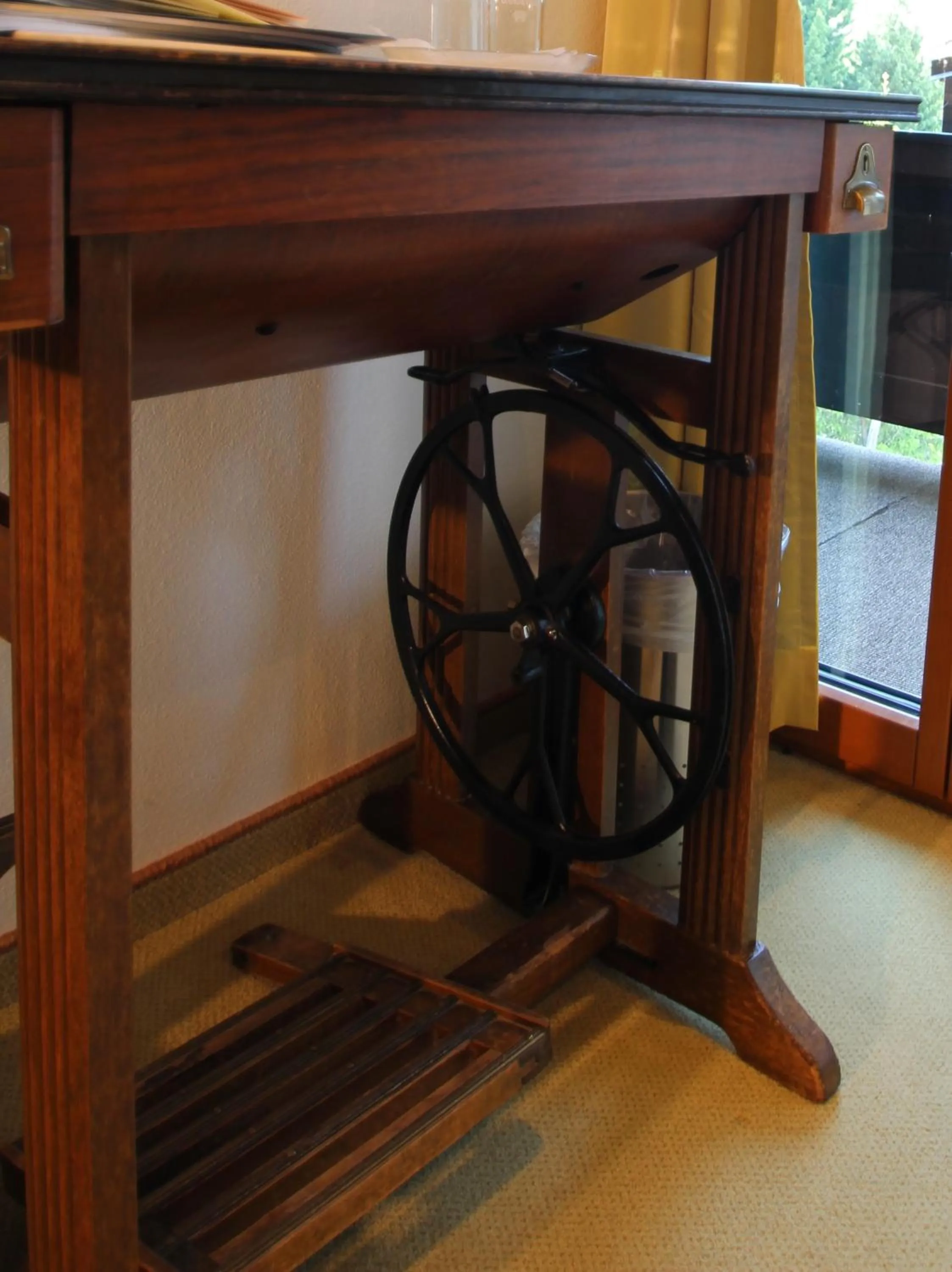 Decorative detail in Hotel Gspan