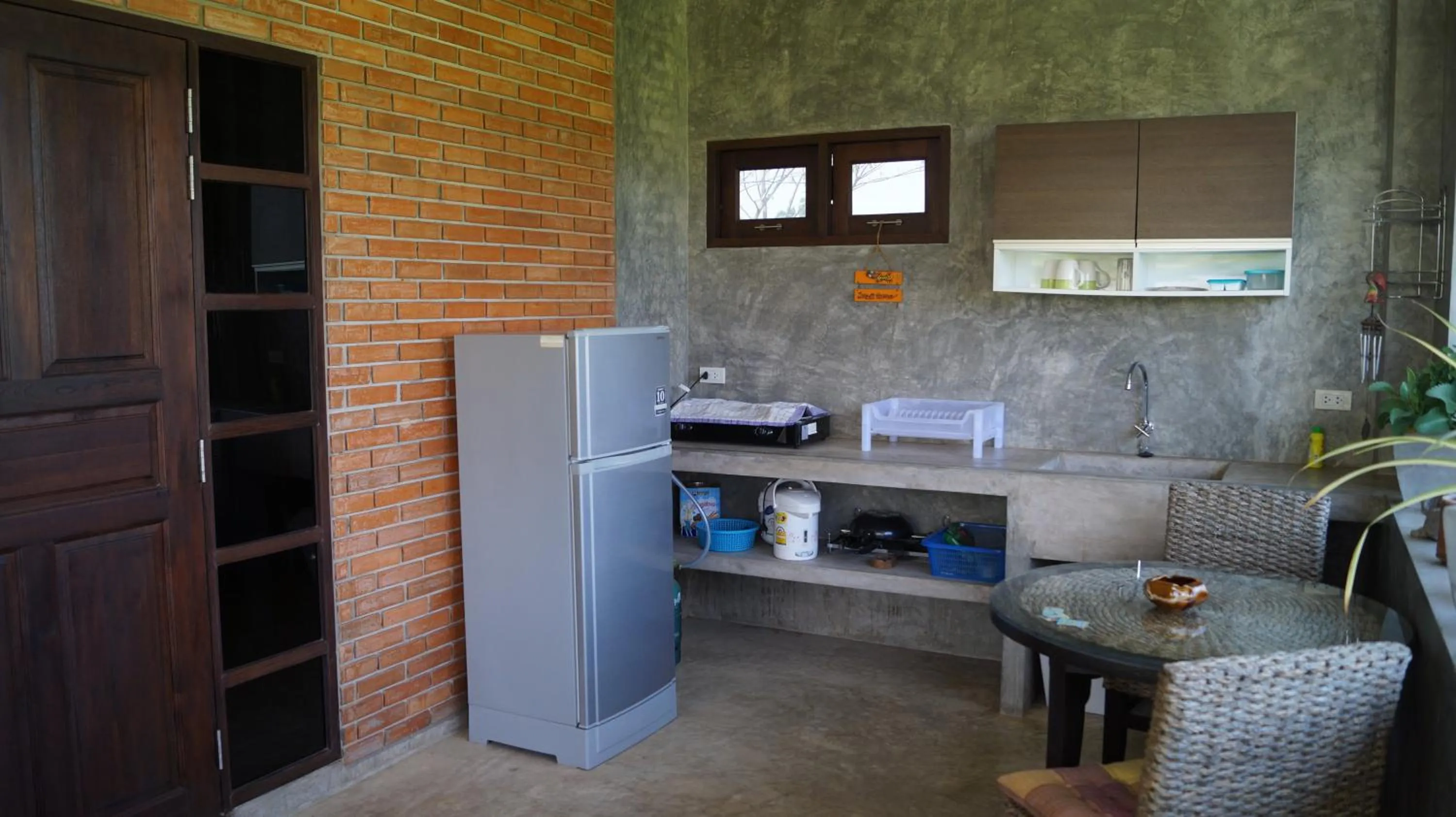 Kitchen or kitchenette in Baan Chai Thung Resort