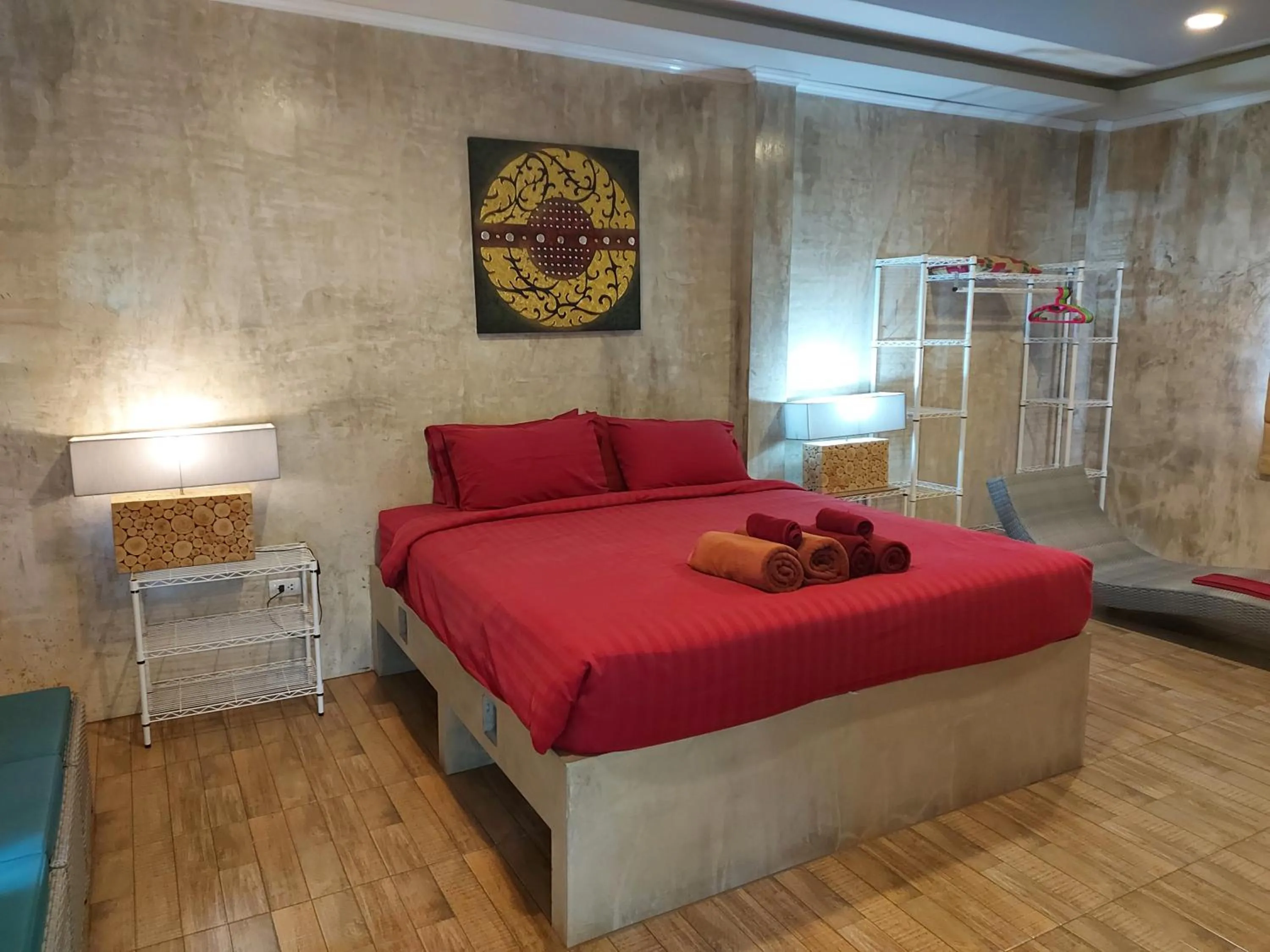 Bed in Baan Chai Thung Resort