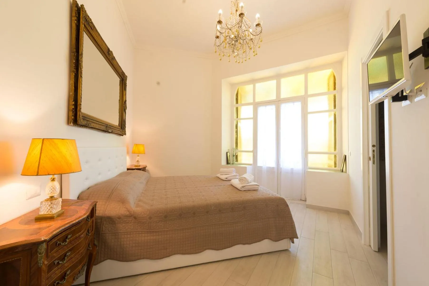 Bed in Villino Emanuele