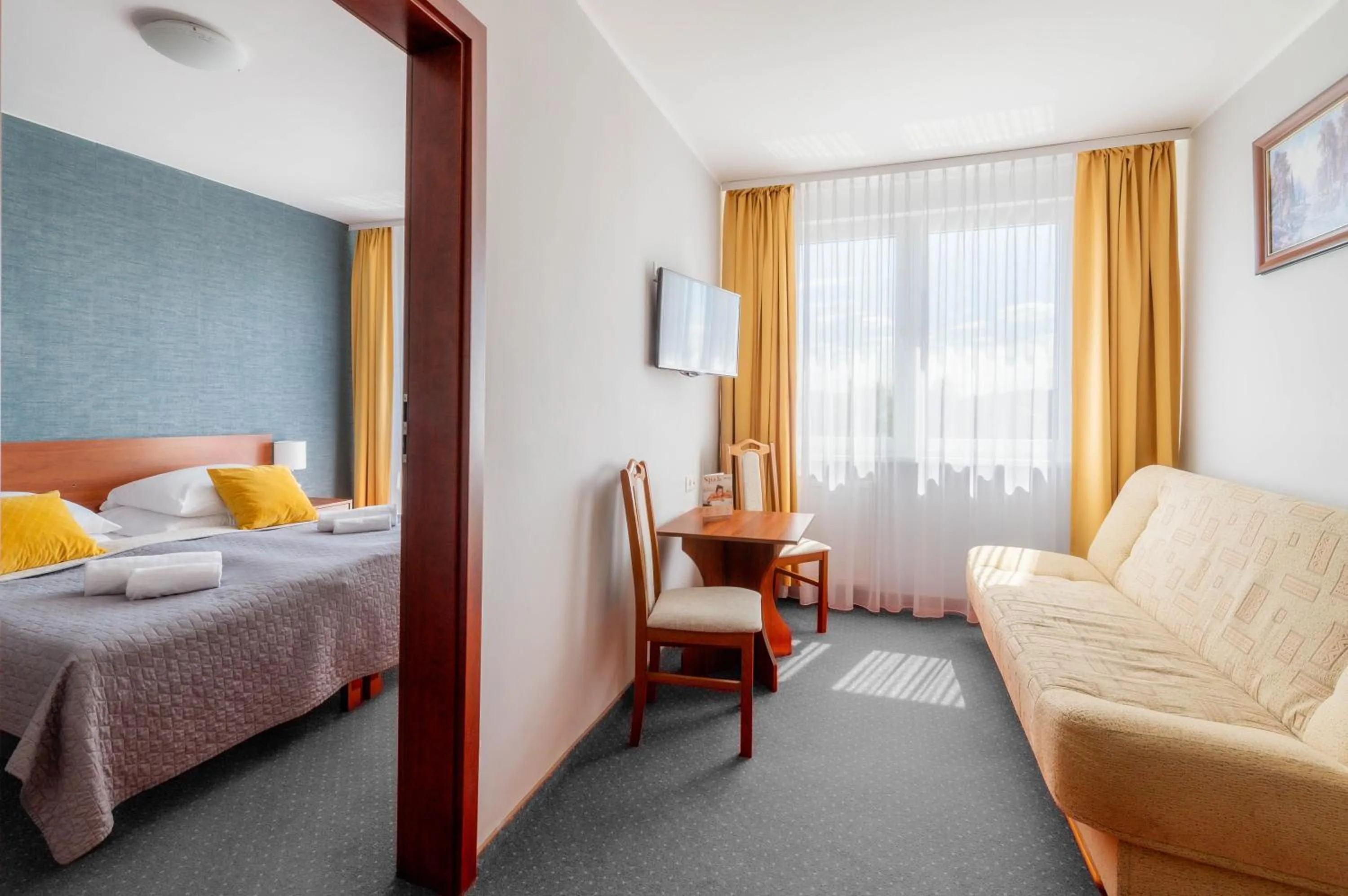 Bed in ALKA Sun Resort