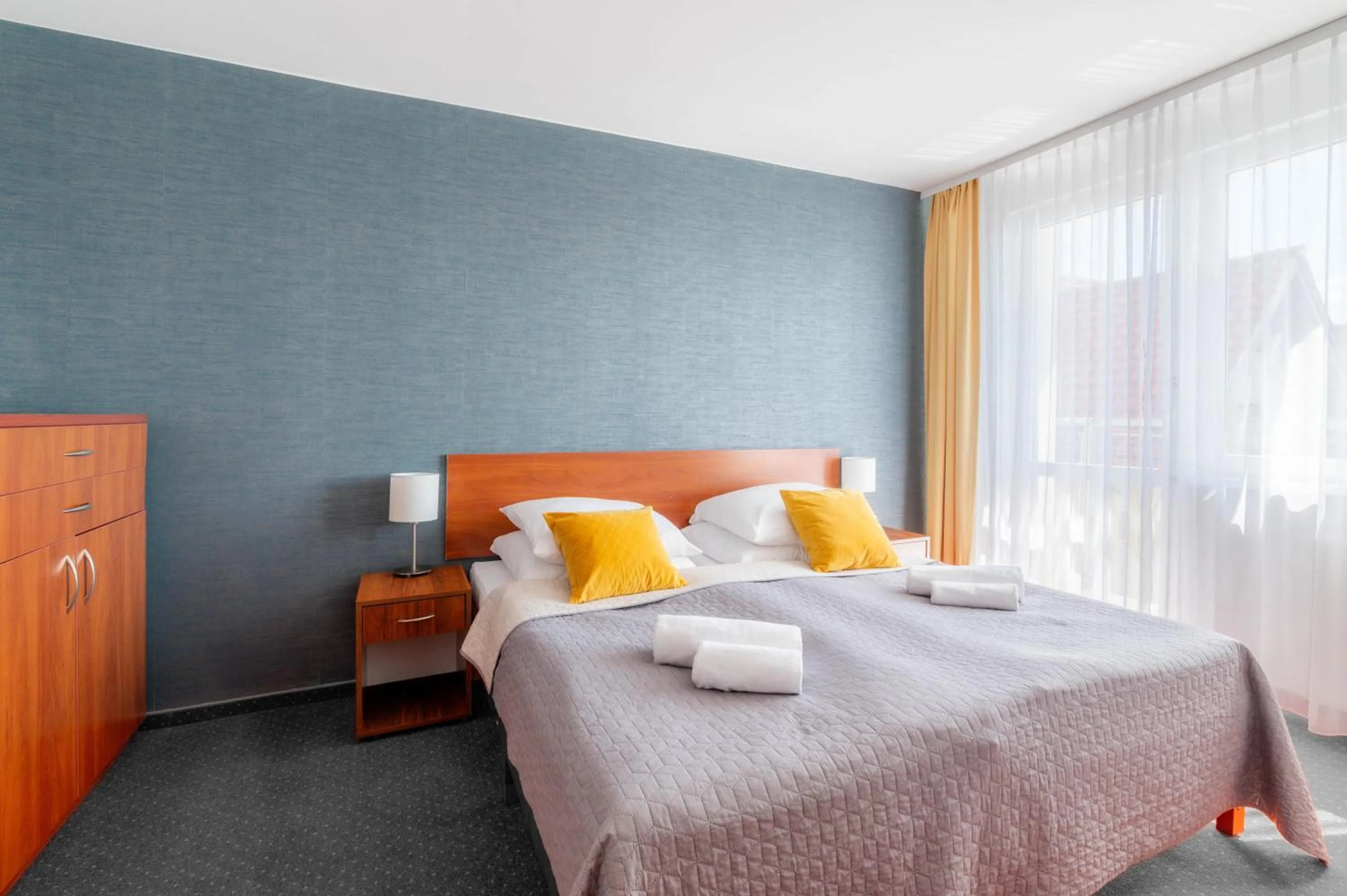 Bed in ALKA Sun Resort