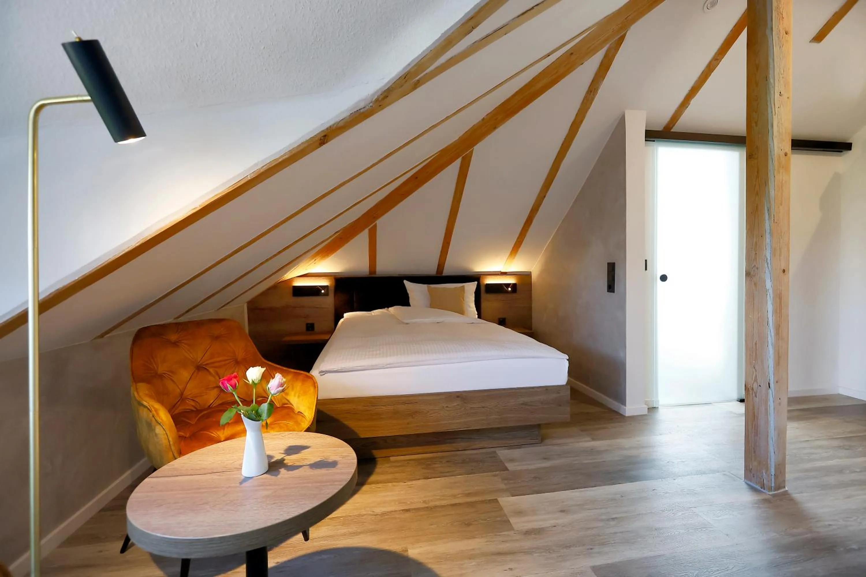 Photo of the whole room, Bed in Hotel Restaurant Fronmühle 3 Sterne Superior