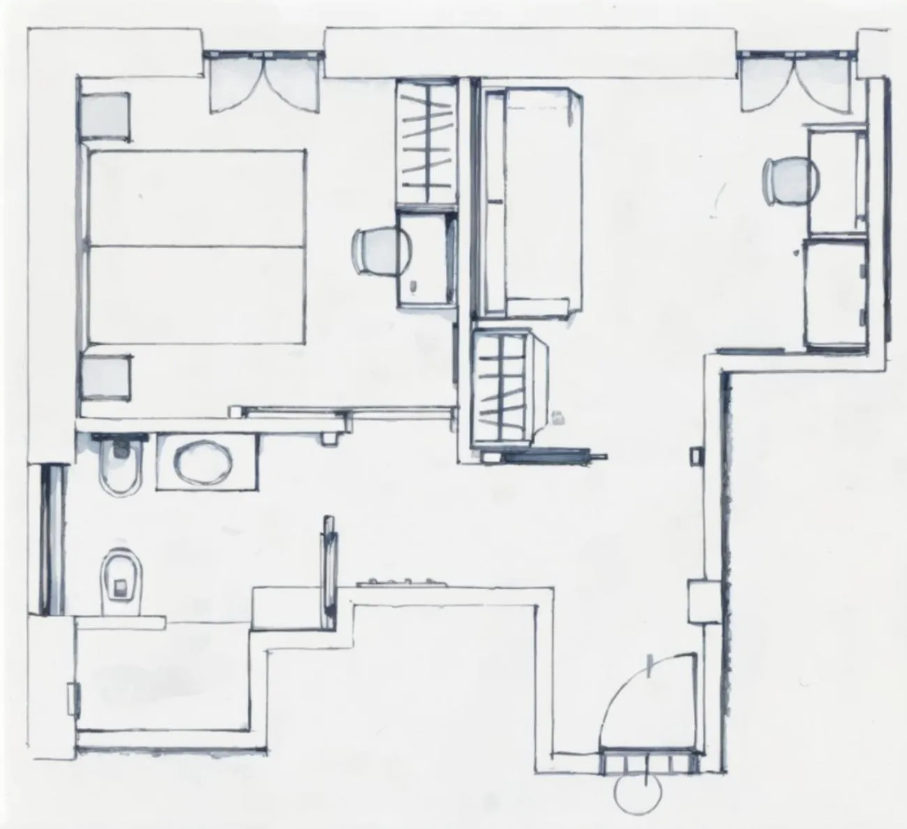 Bedroom in Hotel Denny