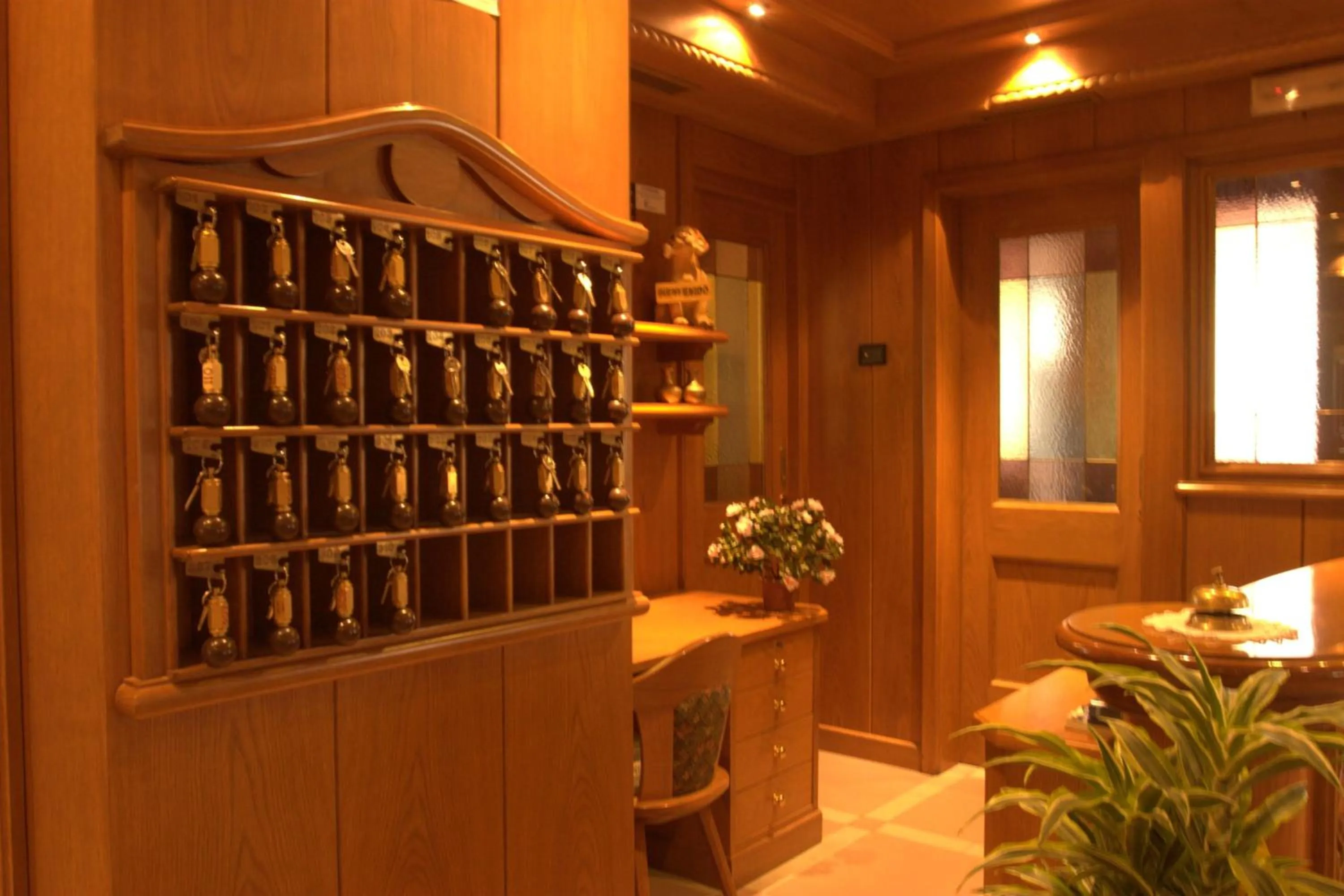 Lobby or reception in Hotel Denny