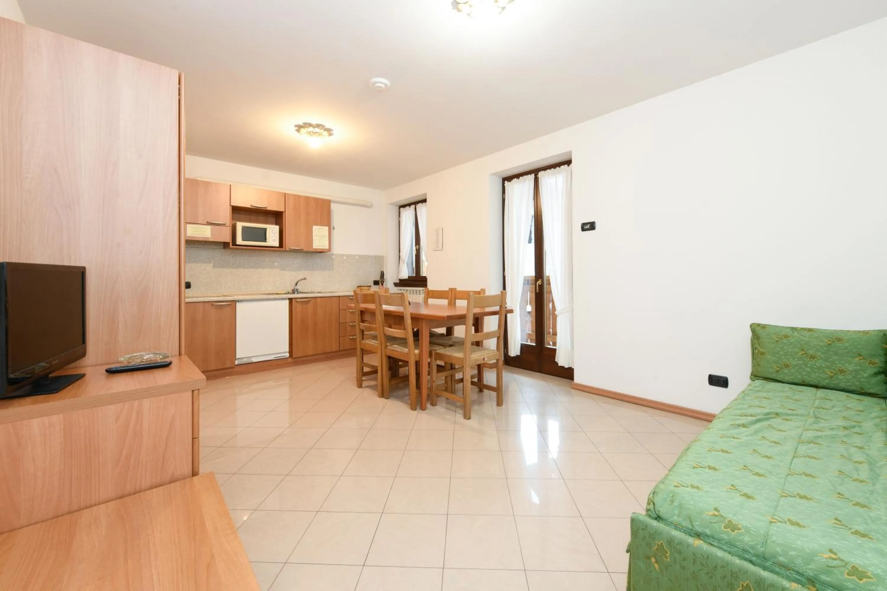 Kitchen or kitchenette in Hotel Denny