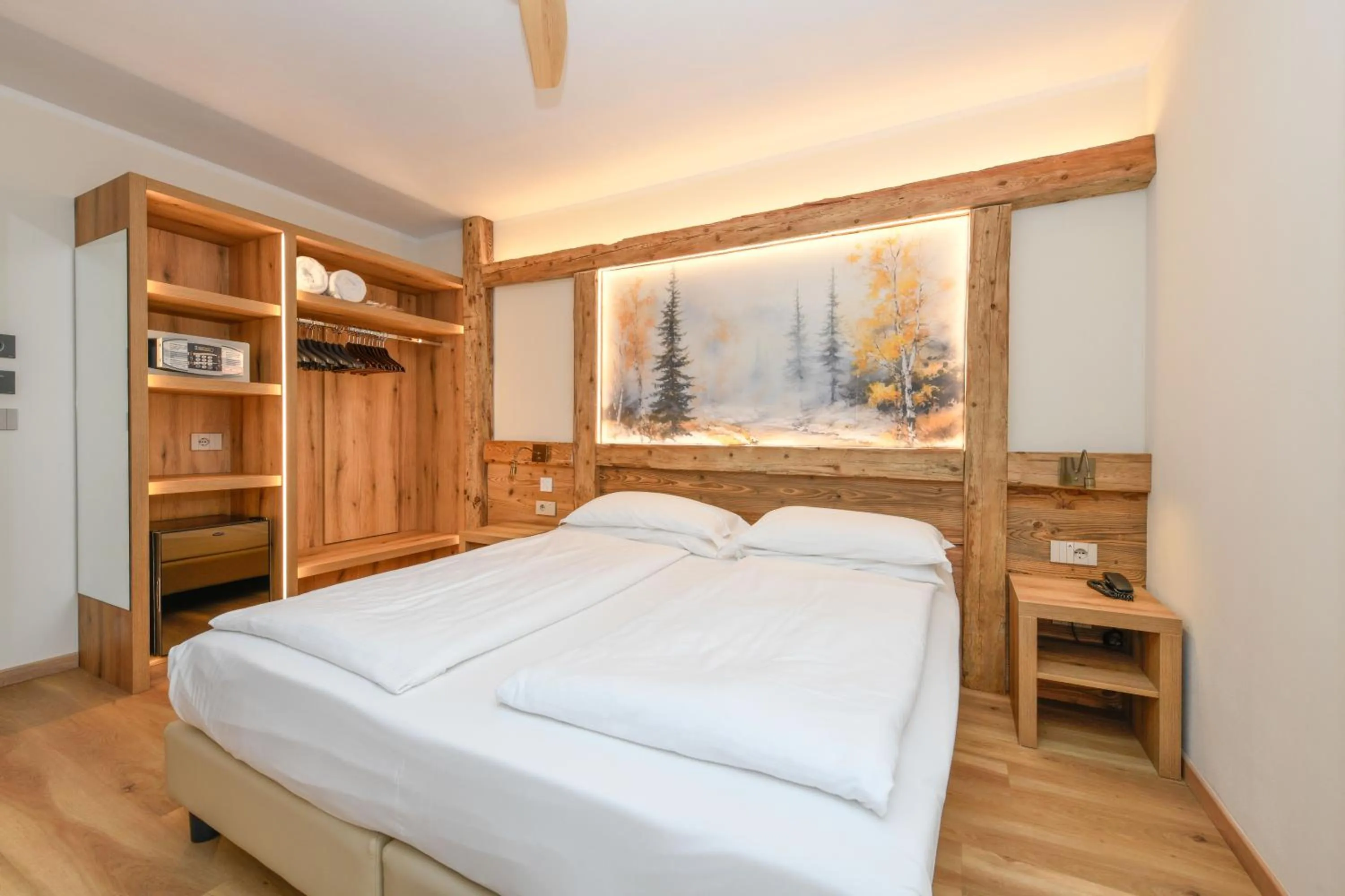 Bedroom, Bed in Hotel Denny