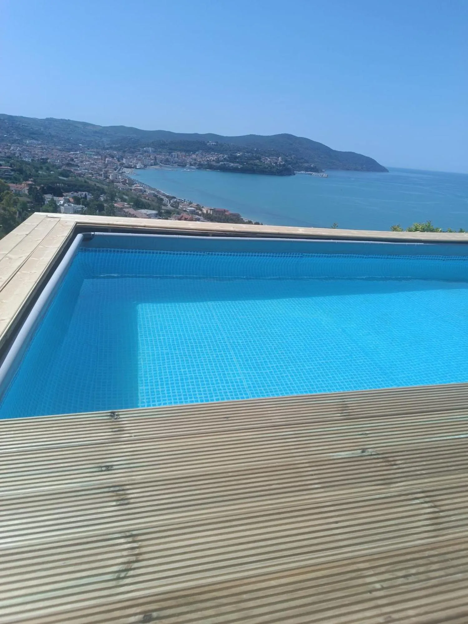Pool view in Maelka Belvedere
