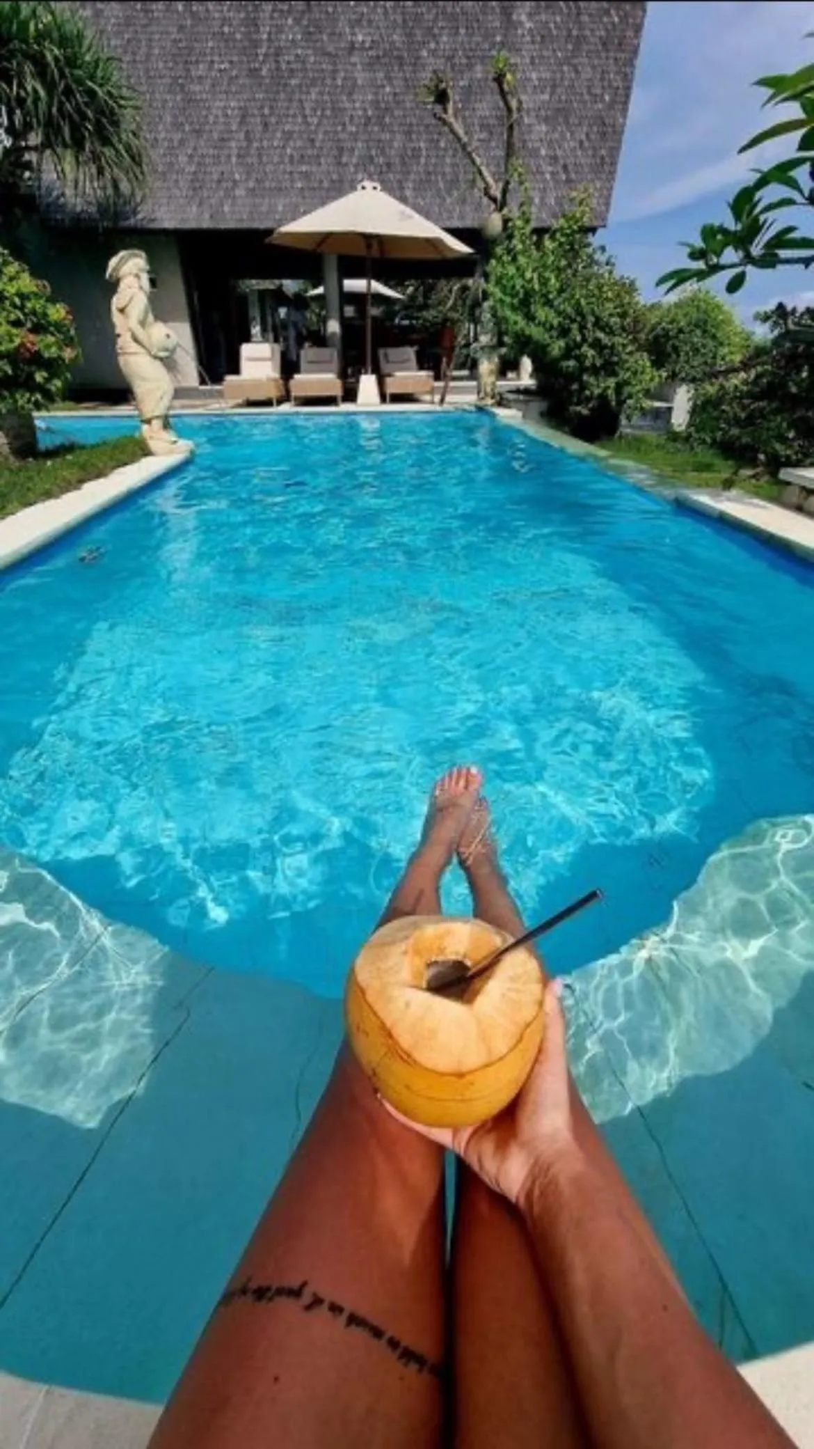 Swimming pool in The Secret Spot Villas