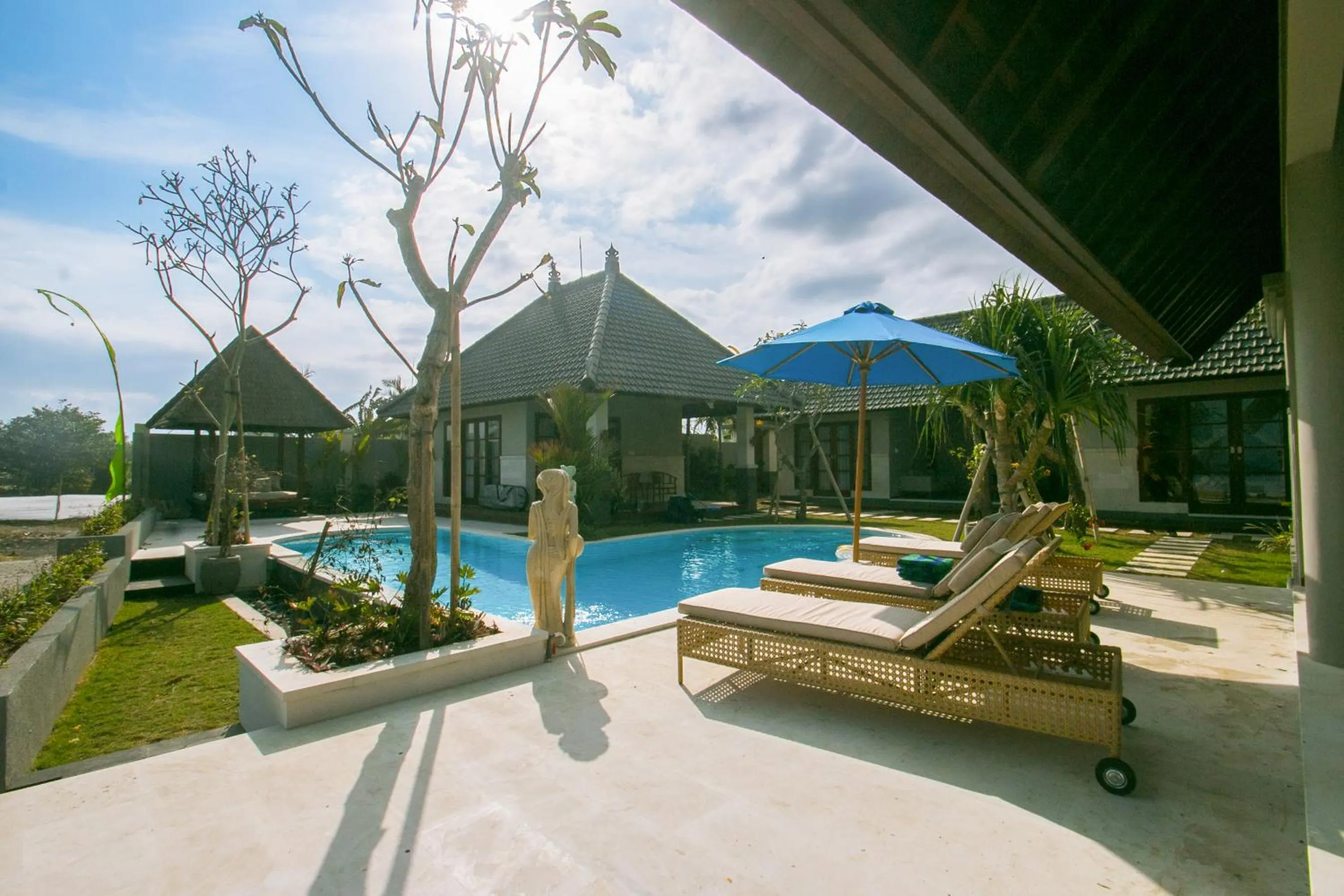 Patio in The Secret Spot Villas