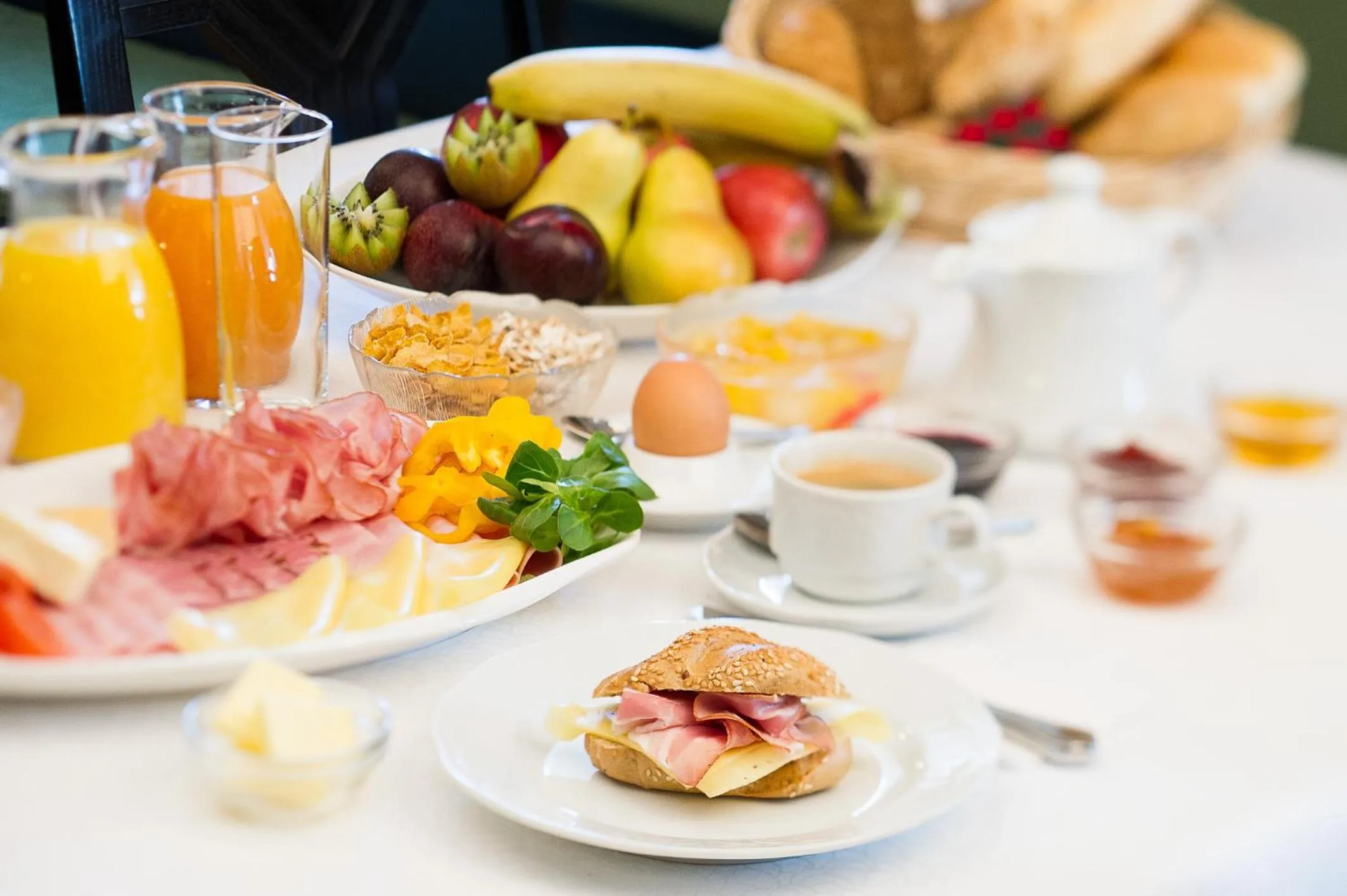 Buffet breakfast in Gasthof Turmwirt