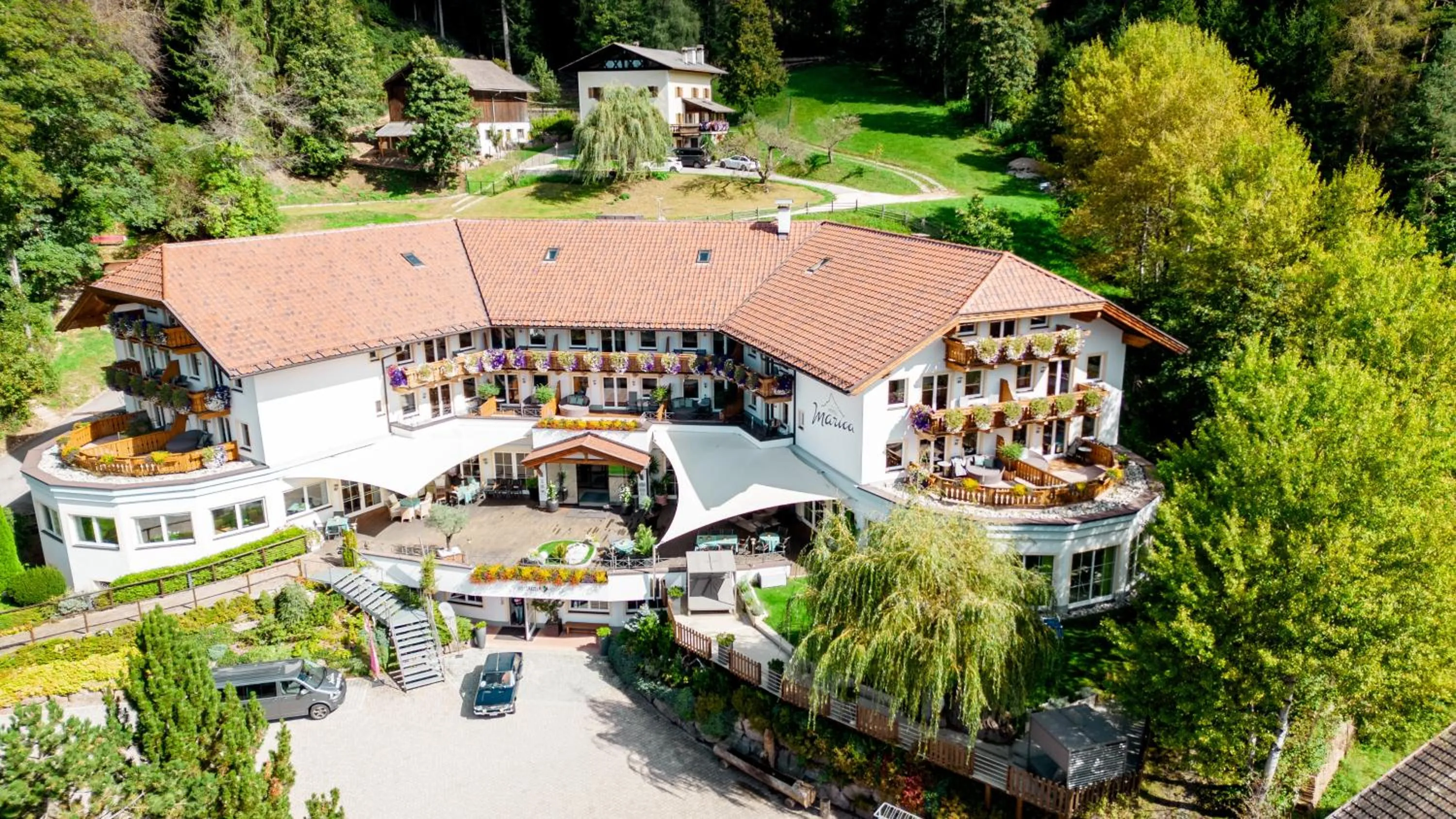 Property building in Hotel Marica