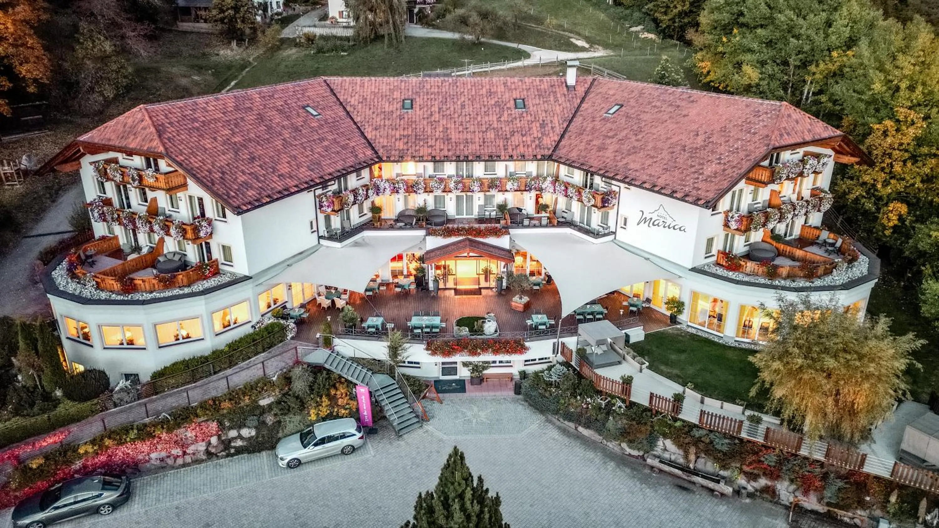 Property building in Hotel Marica