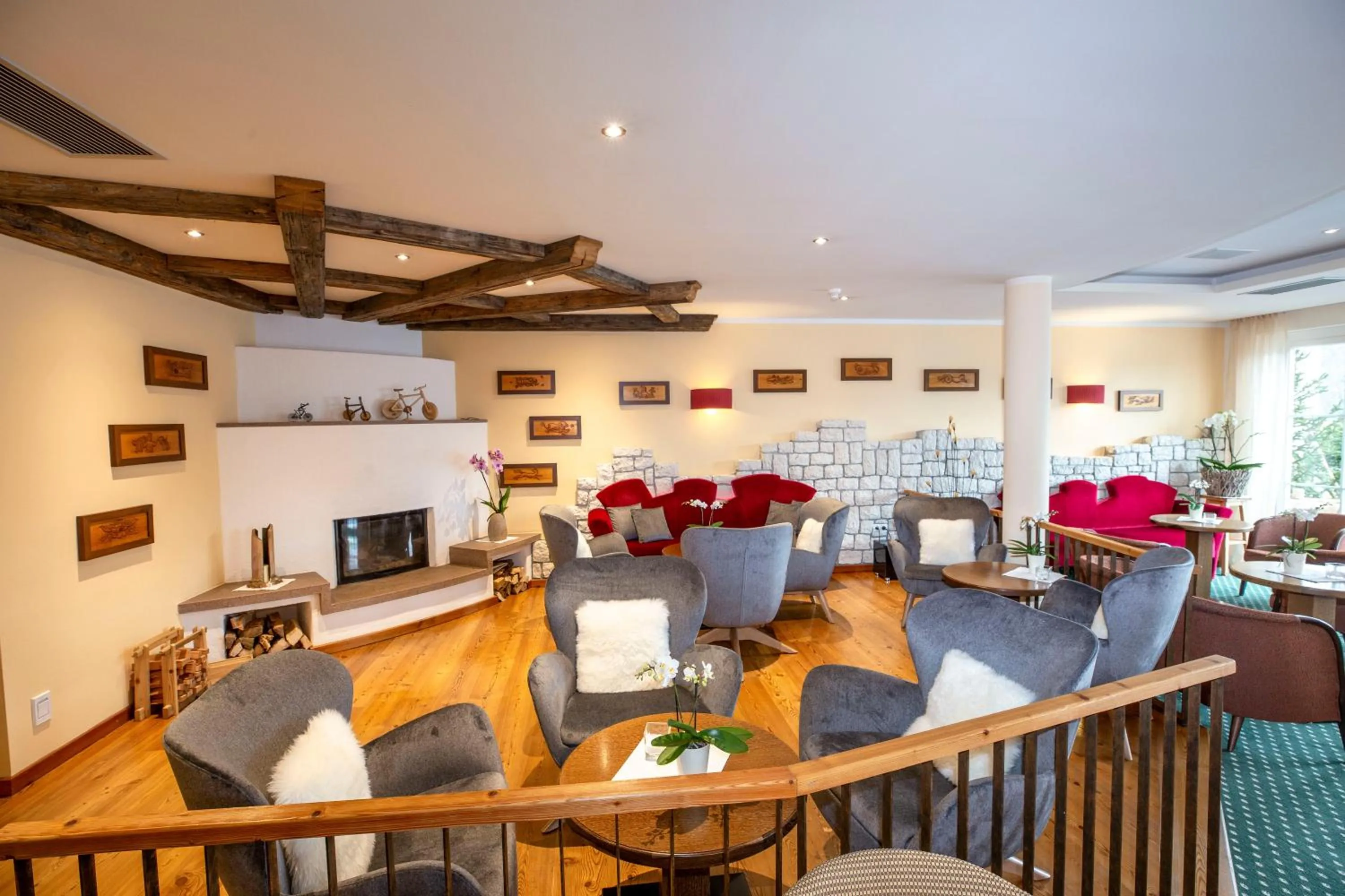 Communal lounge/ TV room in Hotel Marica