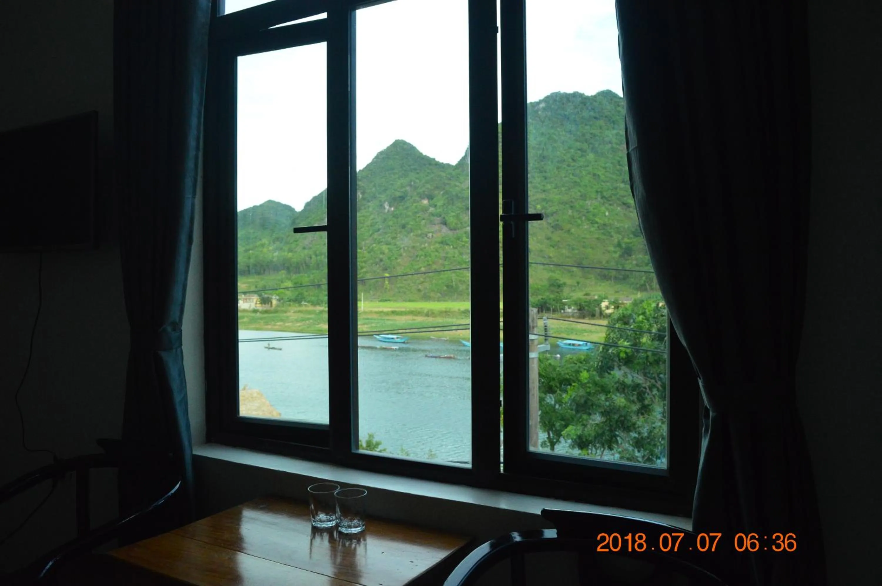 River view in Son Doong Riverside