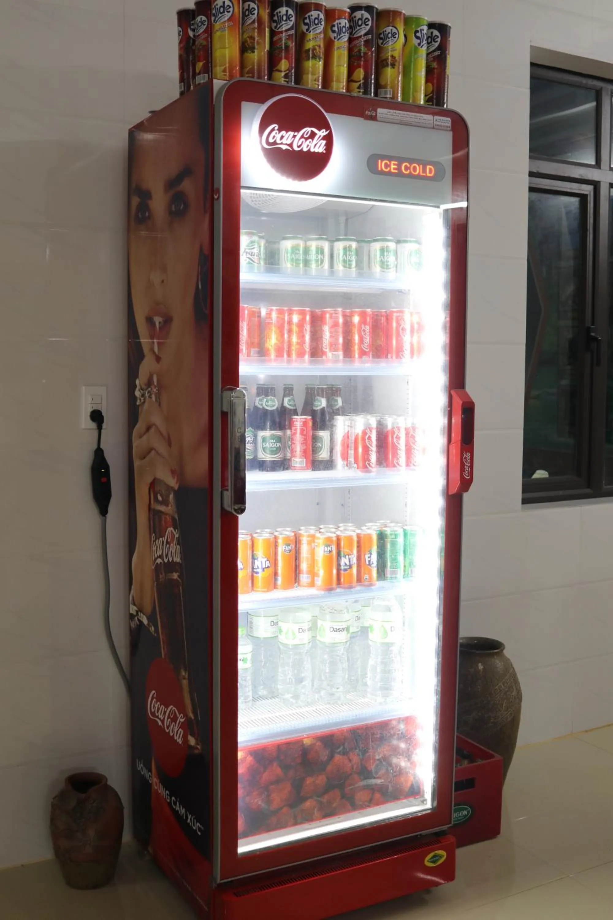 Dining area in Son Doong Riverside