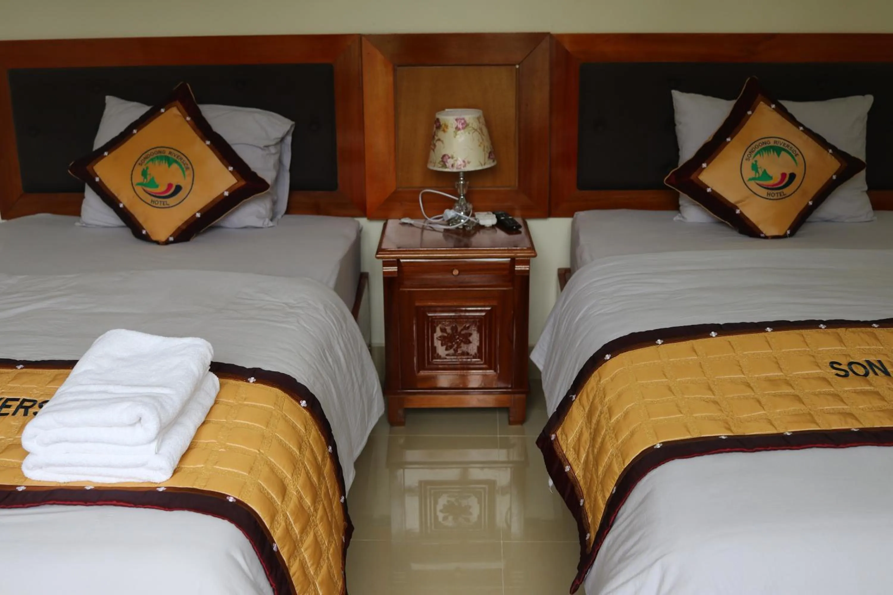 Bed in Son Doong Riverside