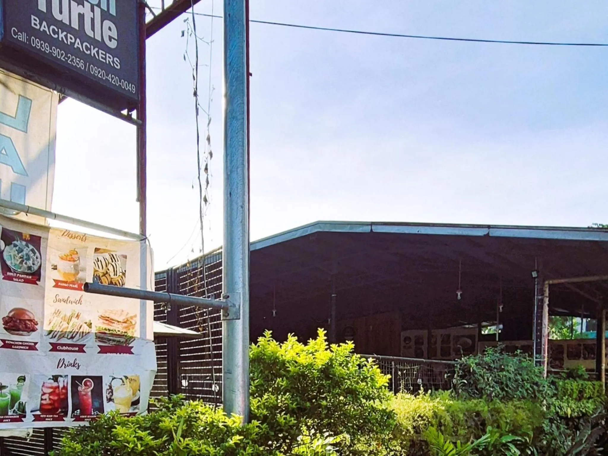 Restaurant/places to eat in Green Turtle Backpackers Guesthouse, Puerto Princesa