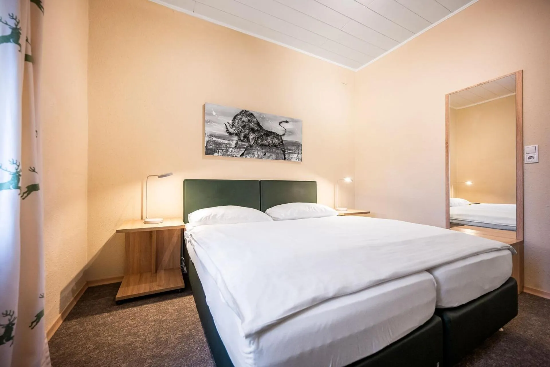 Bed in Motel Zeltweg - Self-Check-in