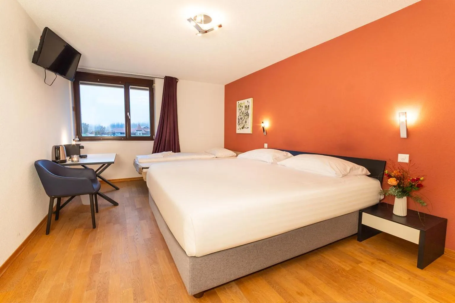 Bed in Jura Sport & Spa Resort