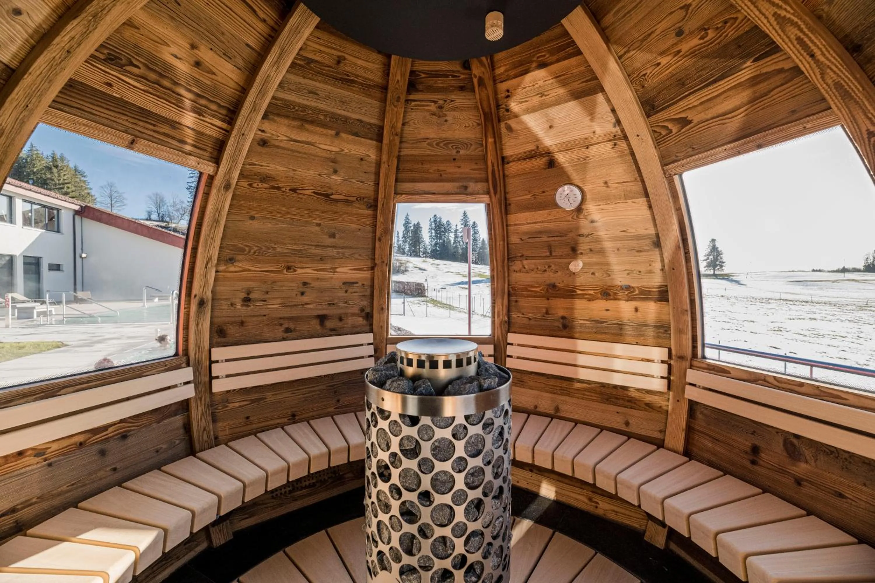 Sauna in Jura Sport & Spa Resort