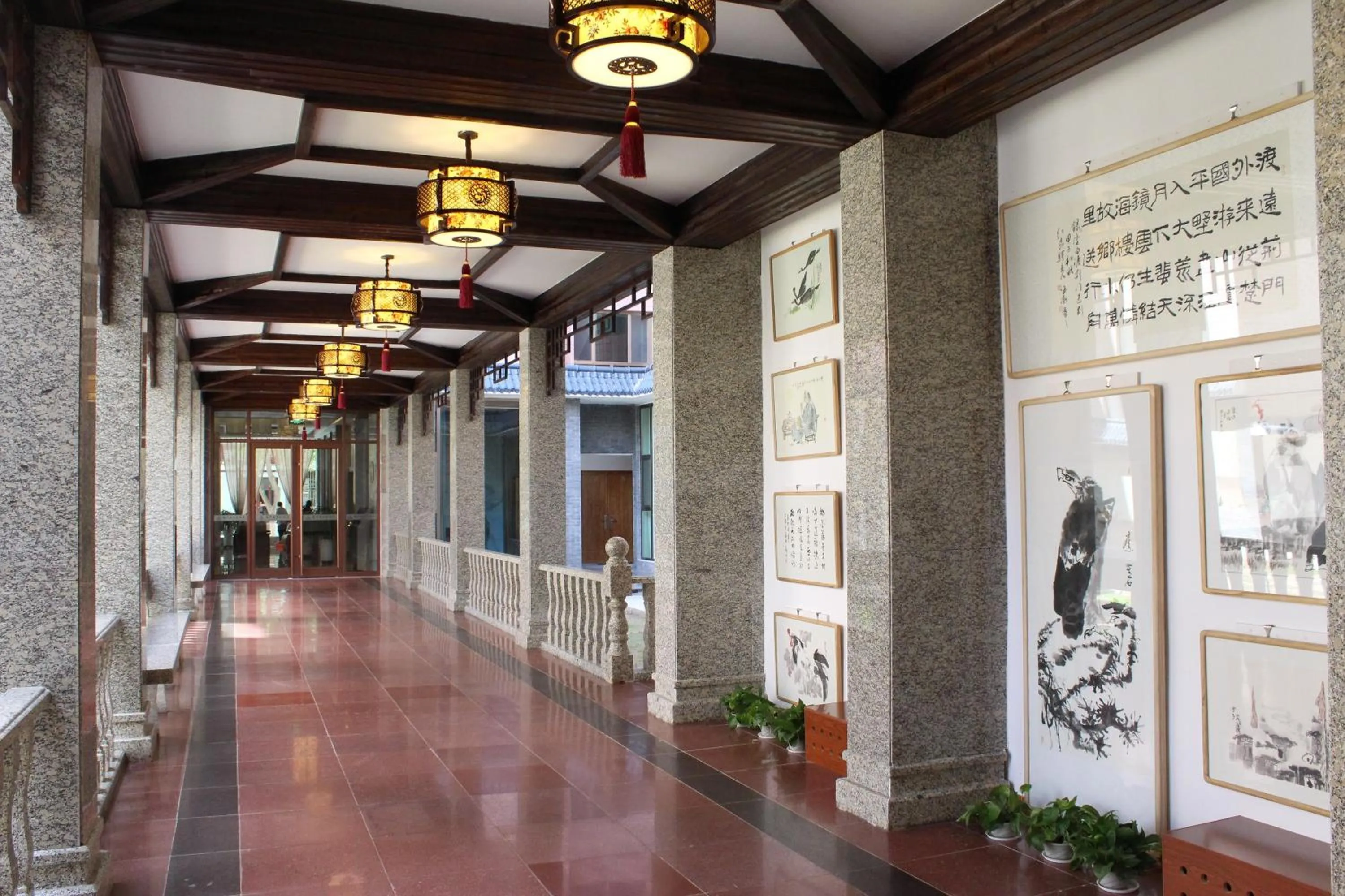 Property building in Fu Hua International Hotel Dunhuang