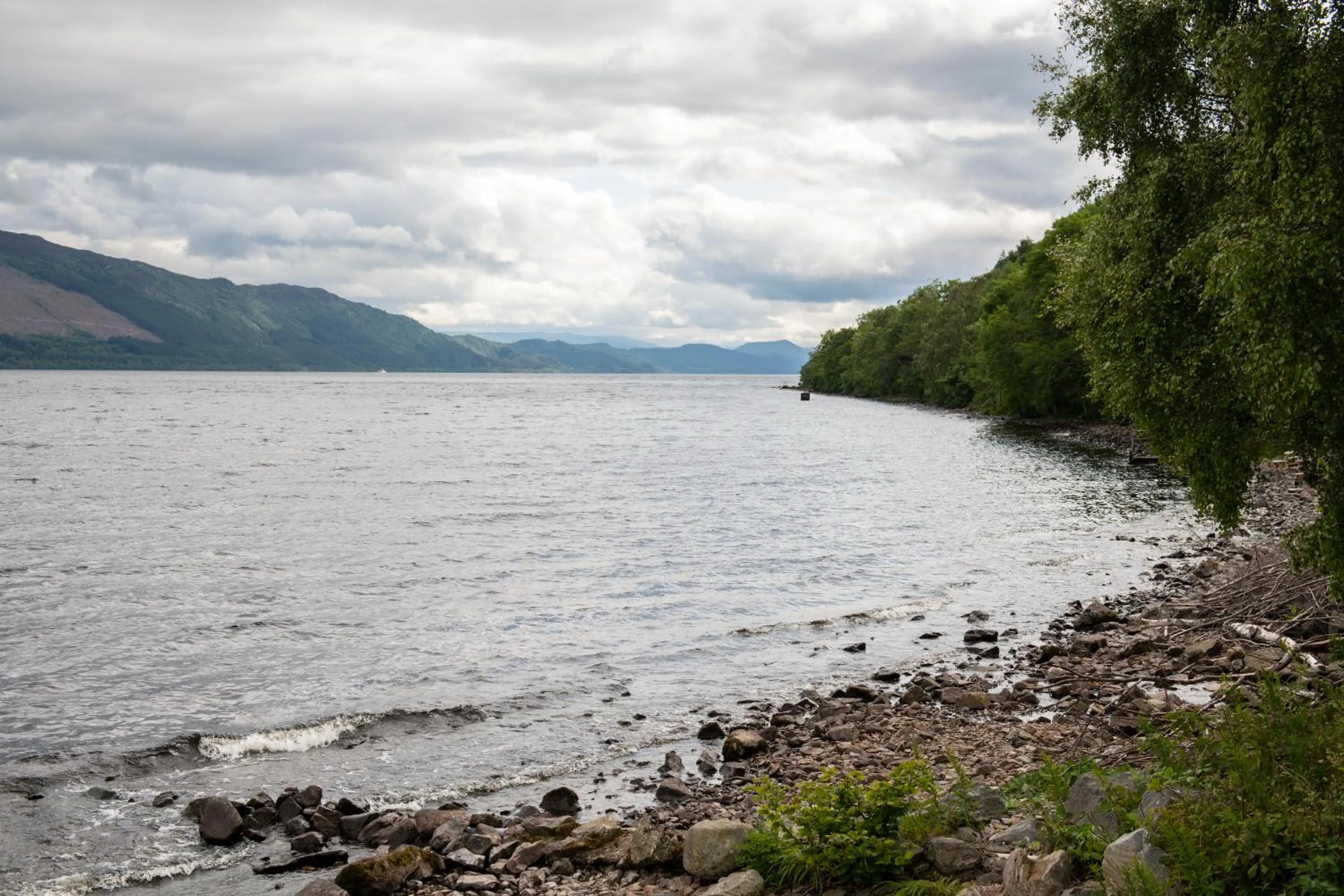 Natural landscape in Loch Ness Clansman Hotel
