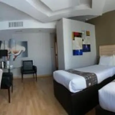 Bed in Crystal Hotel