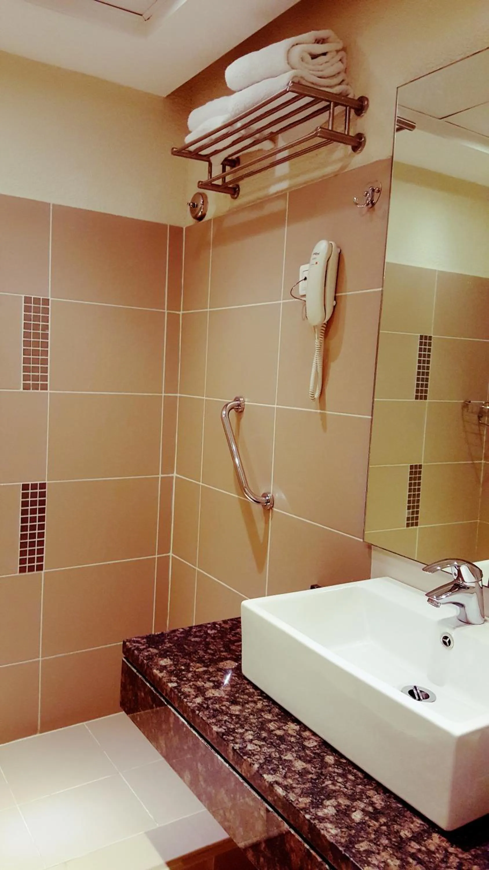 Bathroom in Crystal Hotel