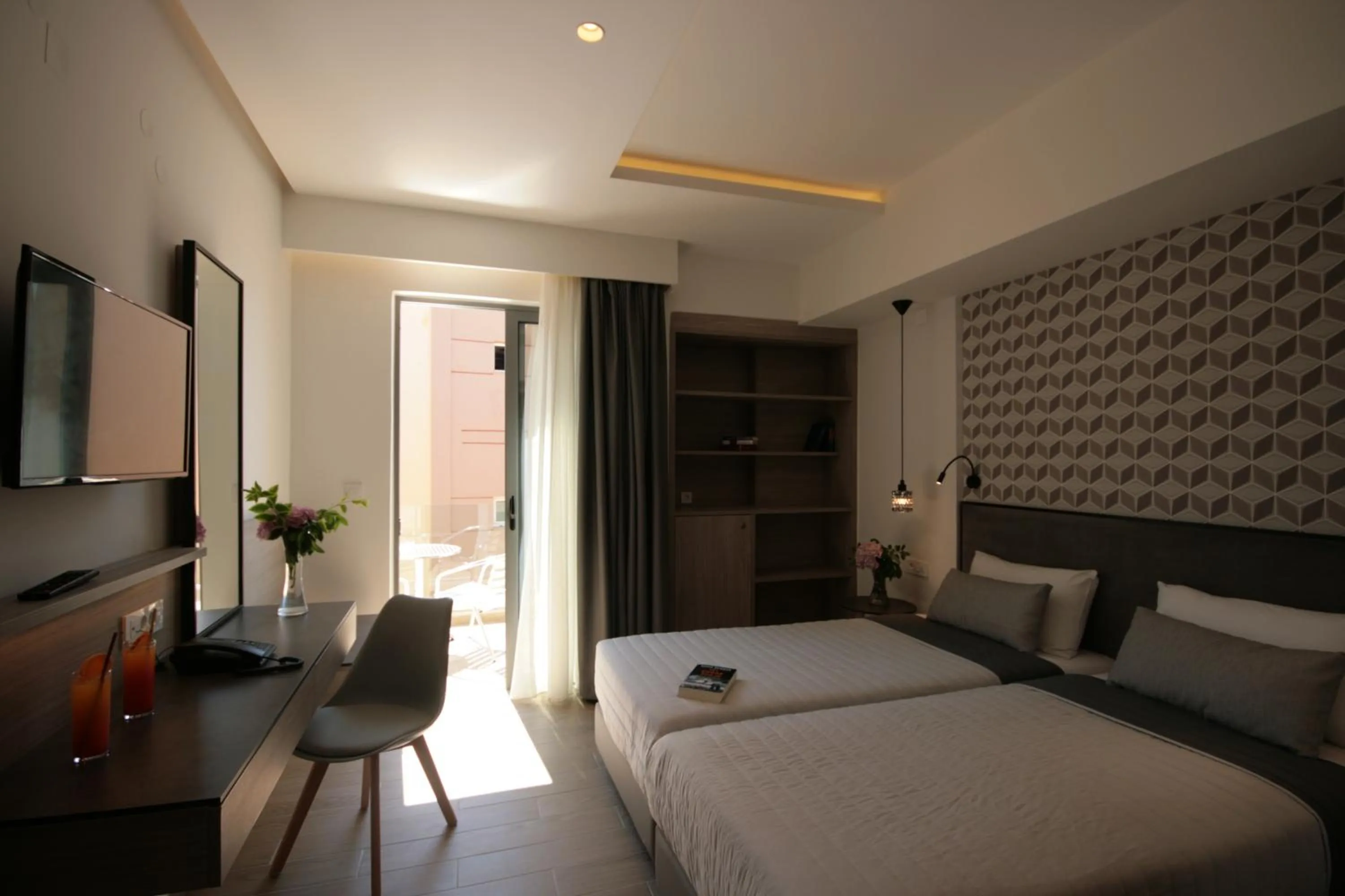 Bed in Castro Beach Hotel