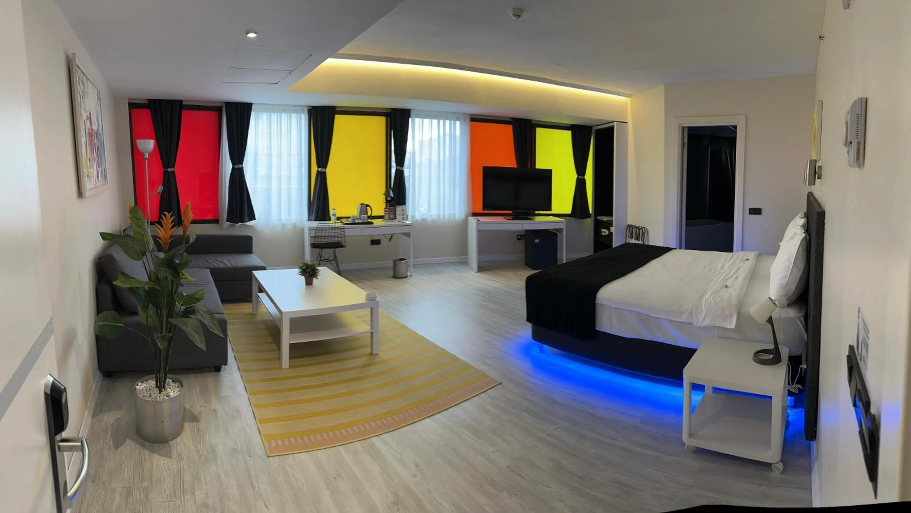 Photo of the whole room, Bed in Tempo Hotel Caglayan