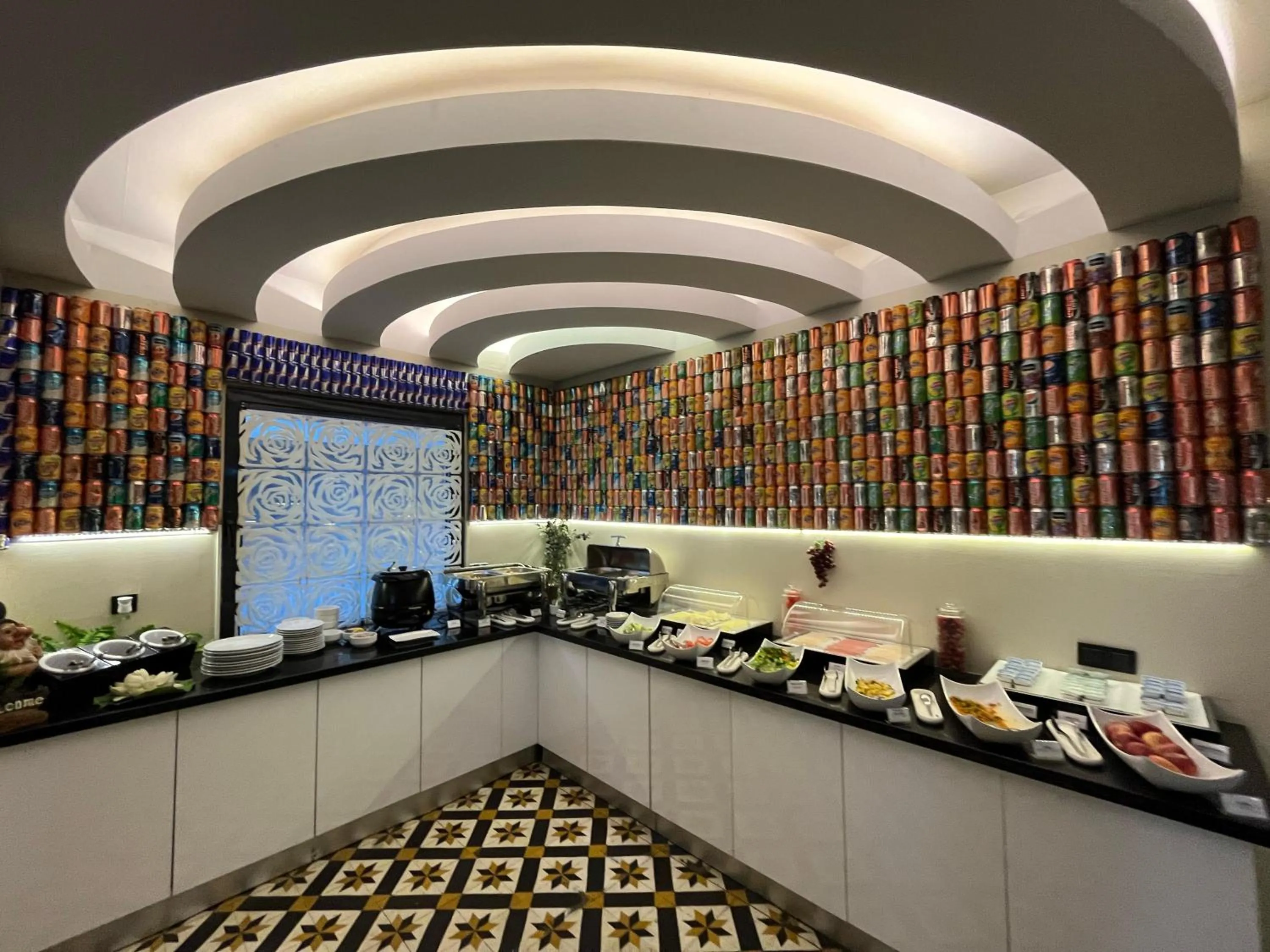 Buffet breakfast in Tempo Hotel Caglayan