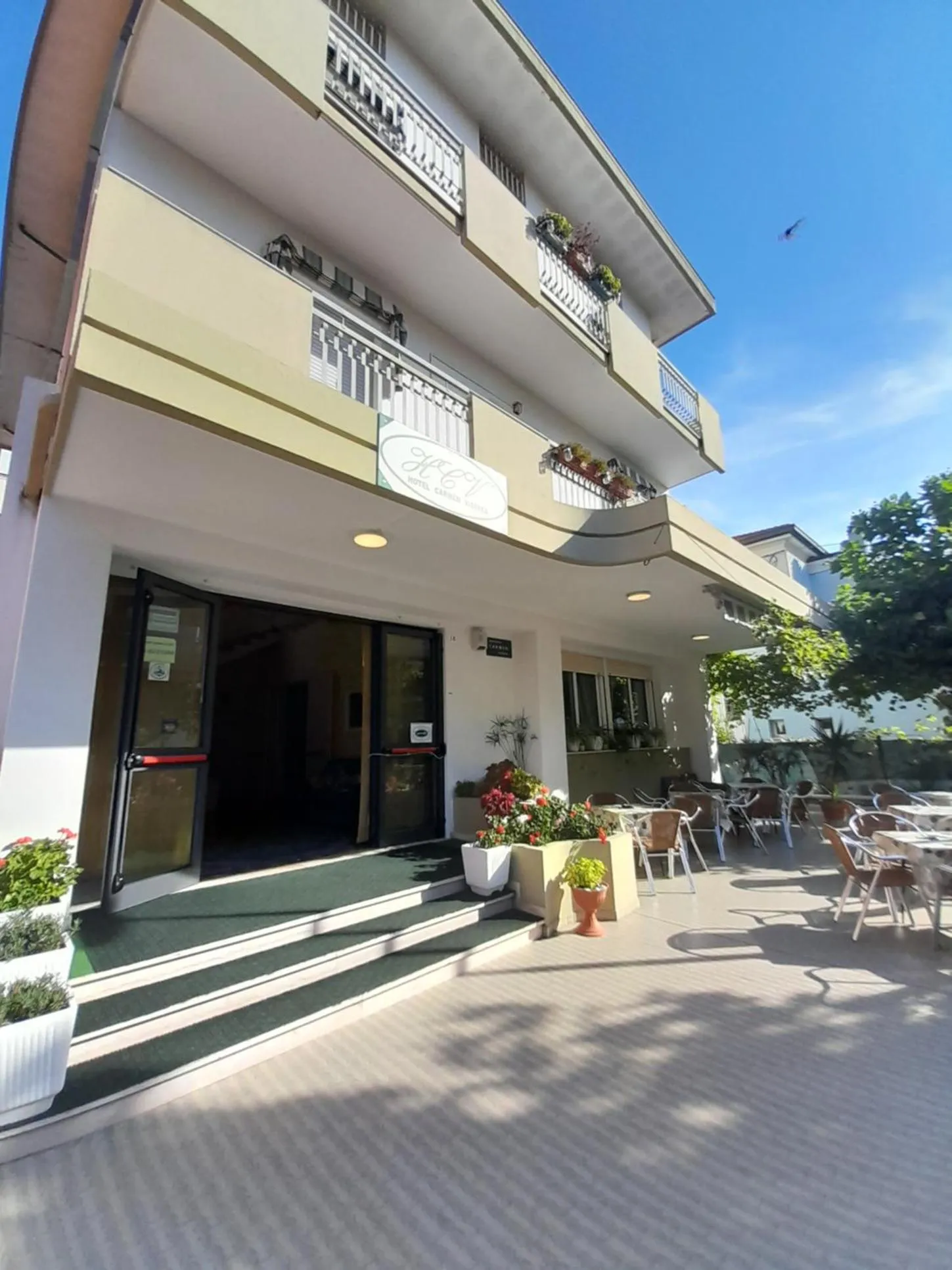 Property building in Hotel Carmen Viserba