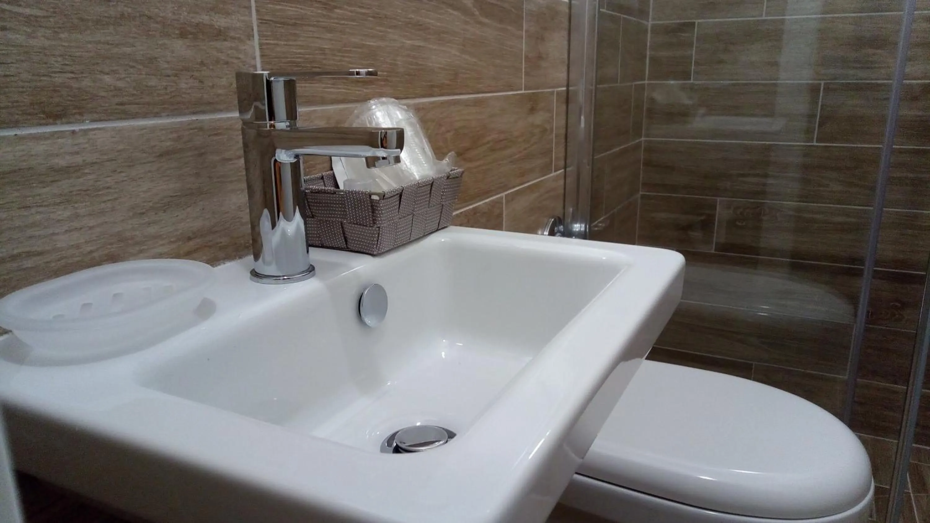 Toilet in Hotel Carmen Viserba